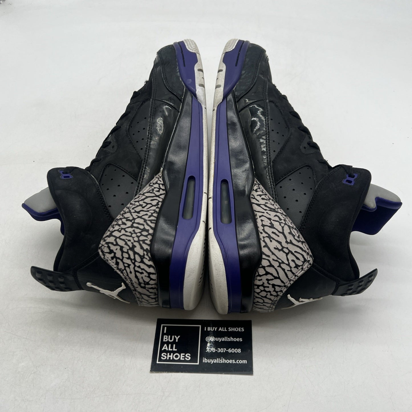 Size 11.5 - Air Jordan Son of Mars Low Black Grape Ice (580603-008)