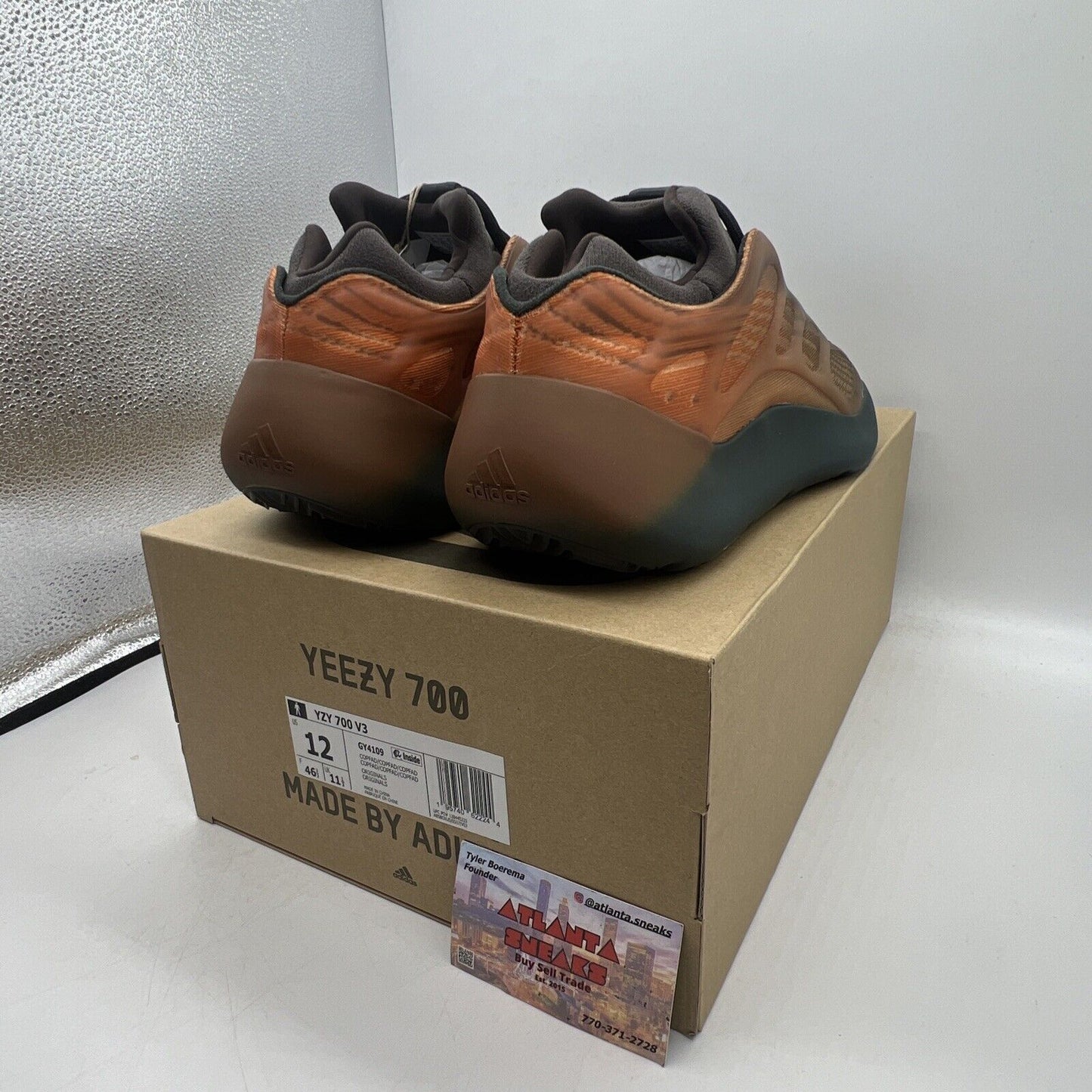 Size 12 - adidas Yeezy 700 V3 Copper Fade Brand New Og All