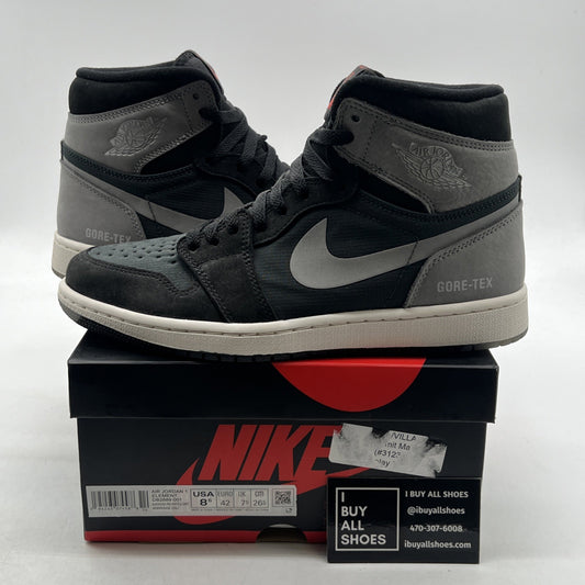 Size 8.5 - Air Jordan 1 Element GORE-TEX High Black Particle Grey (DB2889-001)