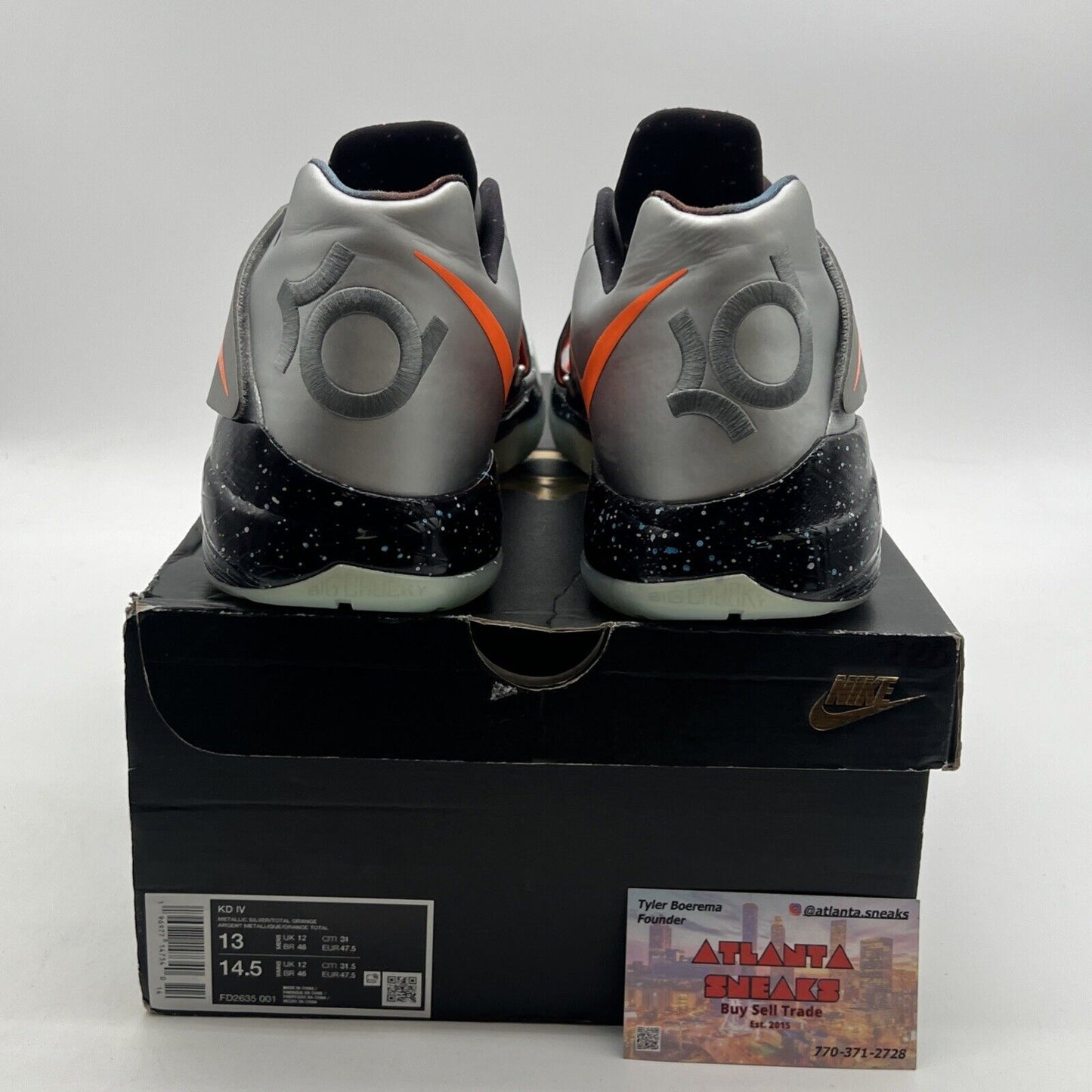 Size 13 - Nike Zoom KD 4 2024 All Star - Galaxy (FD2635-001)