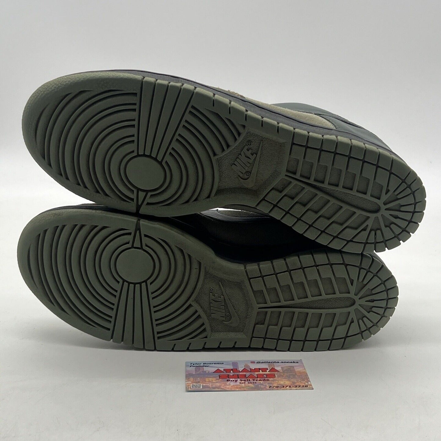 Size 10 - Nike Dunk Cl Low Green (304714-301)