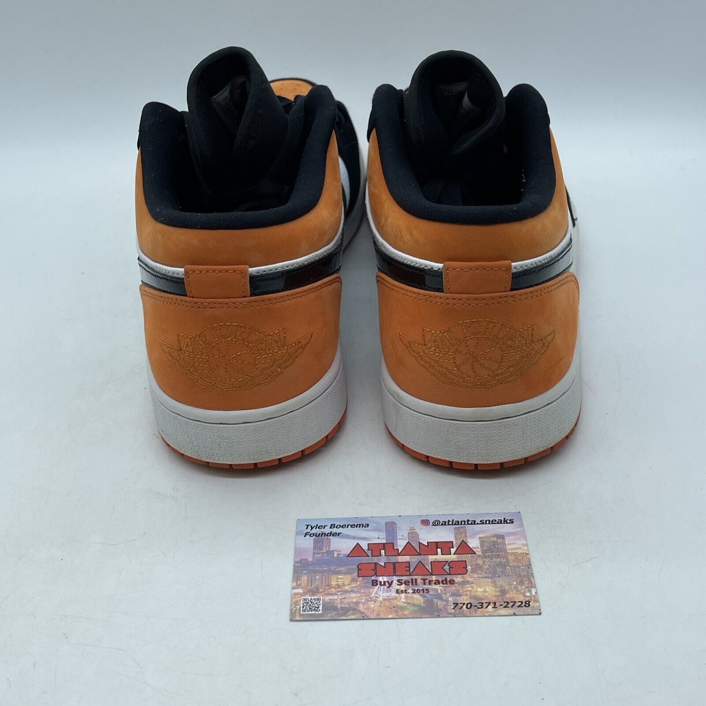 Size 14 - Air Jordan 1 Low Shattered Backboard Or Angie Black Suede (553558-128)