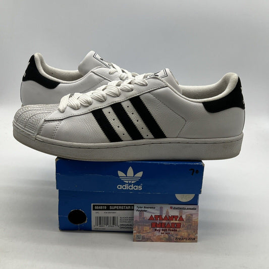 Size 13 - adidas Superstar 2 Black White (664819)