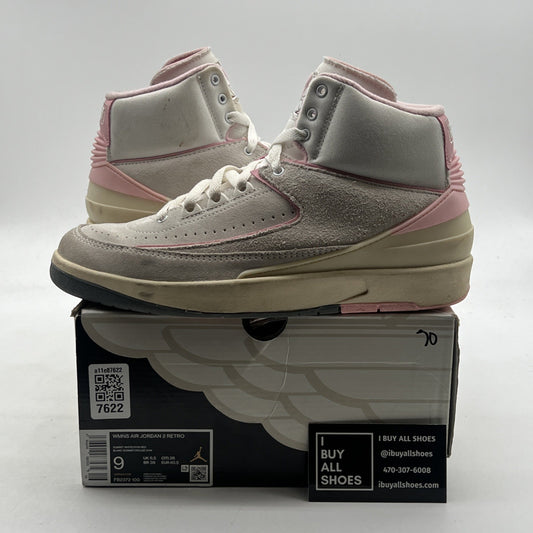 Size 9 - Air Jordan 2 Retro Soft Pink W (FB2372-100)