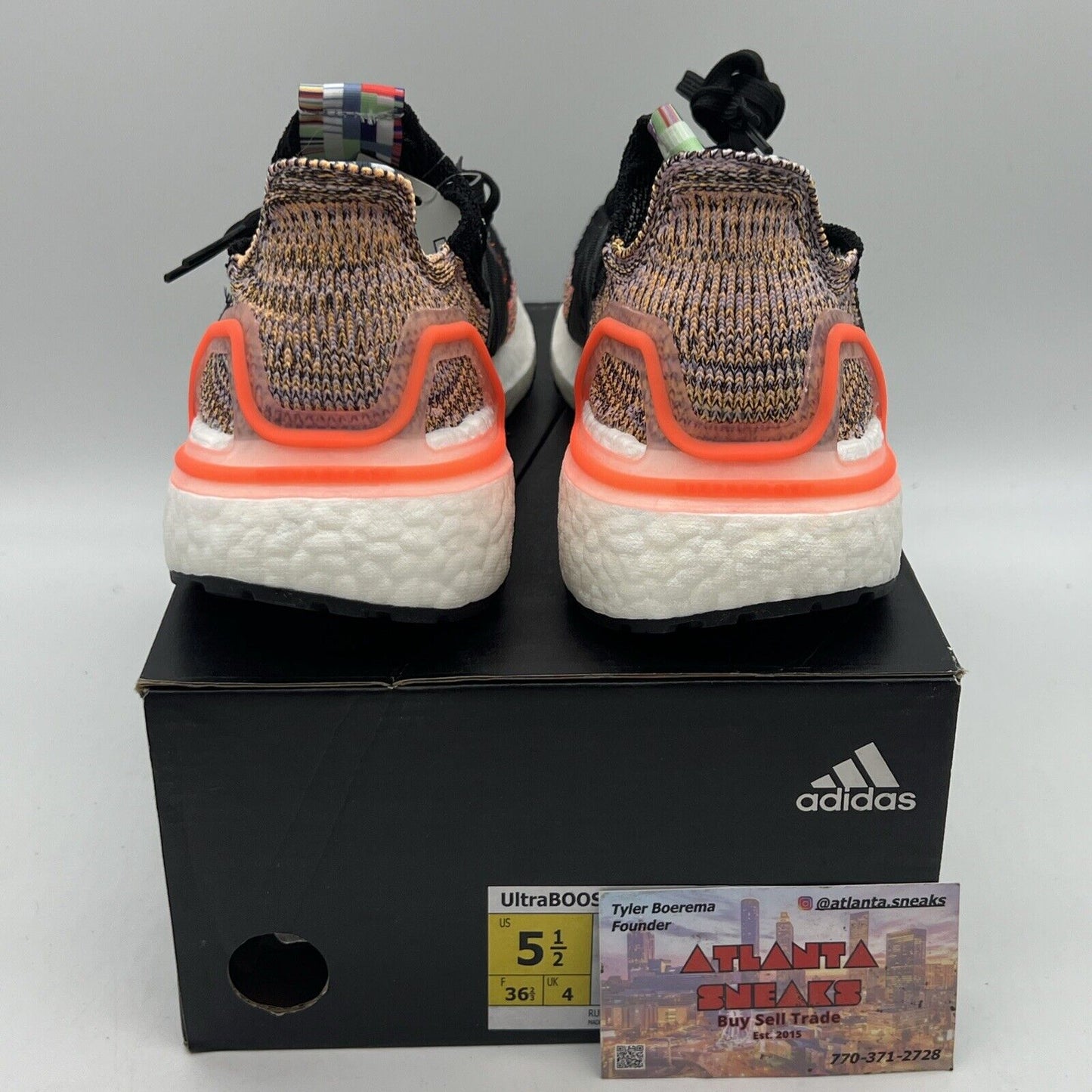 adidas Wmns UltraBoost 19 'Solar Orange' G54017 Brand New Og All Size 5.5