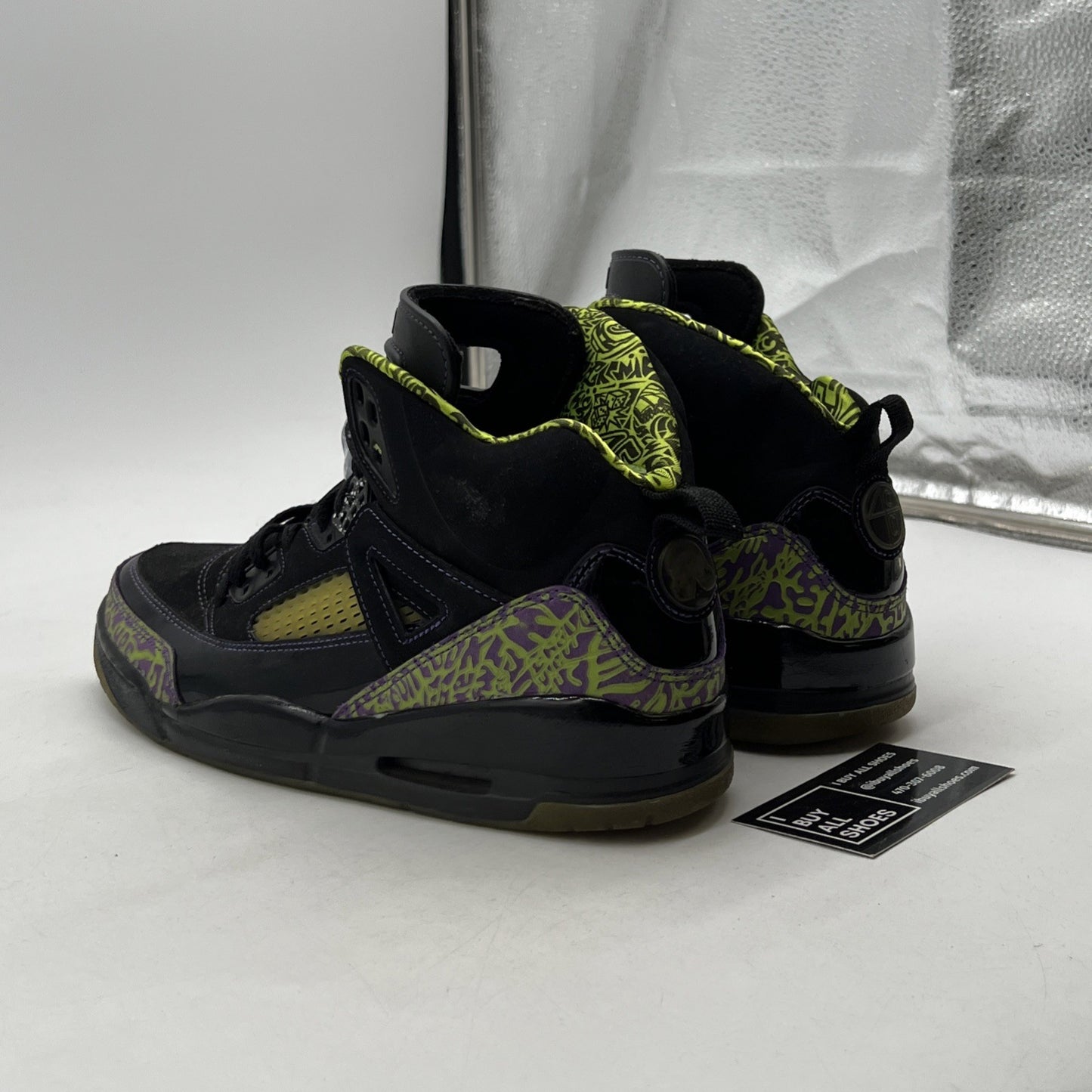 Size 9.5 - Jordan SpizIke Citron (315371-031)