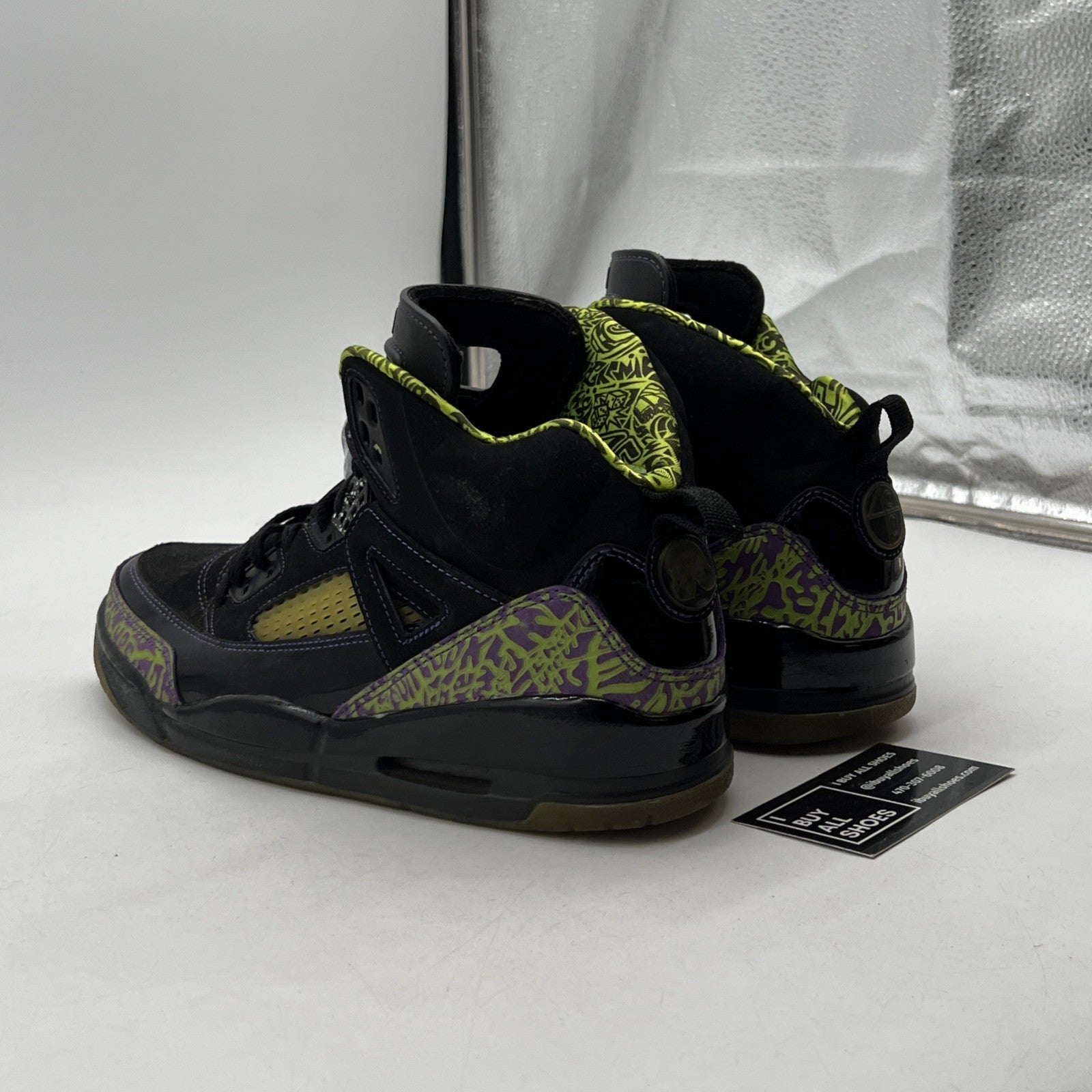 Size 9.5 - Jordan SpizIke Citron (315371-031)