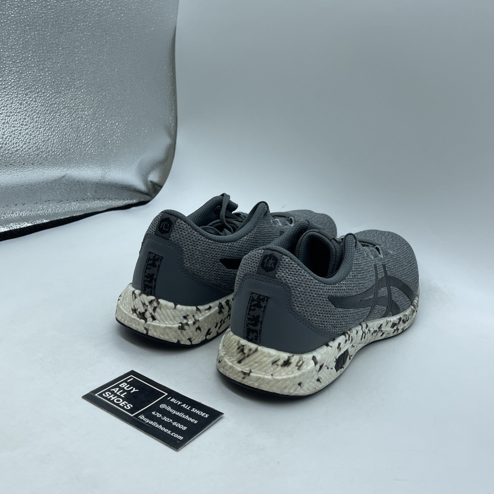 Size 11.5 - Asics Hyper Gel Yu Steel Grey (1021A065)