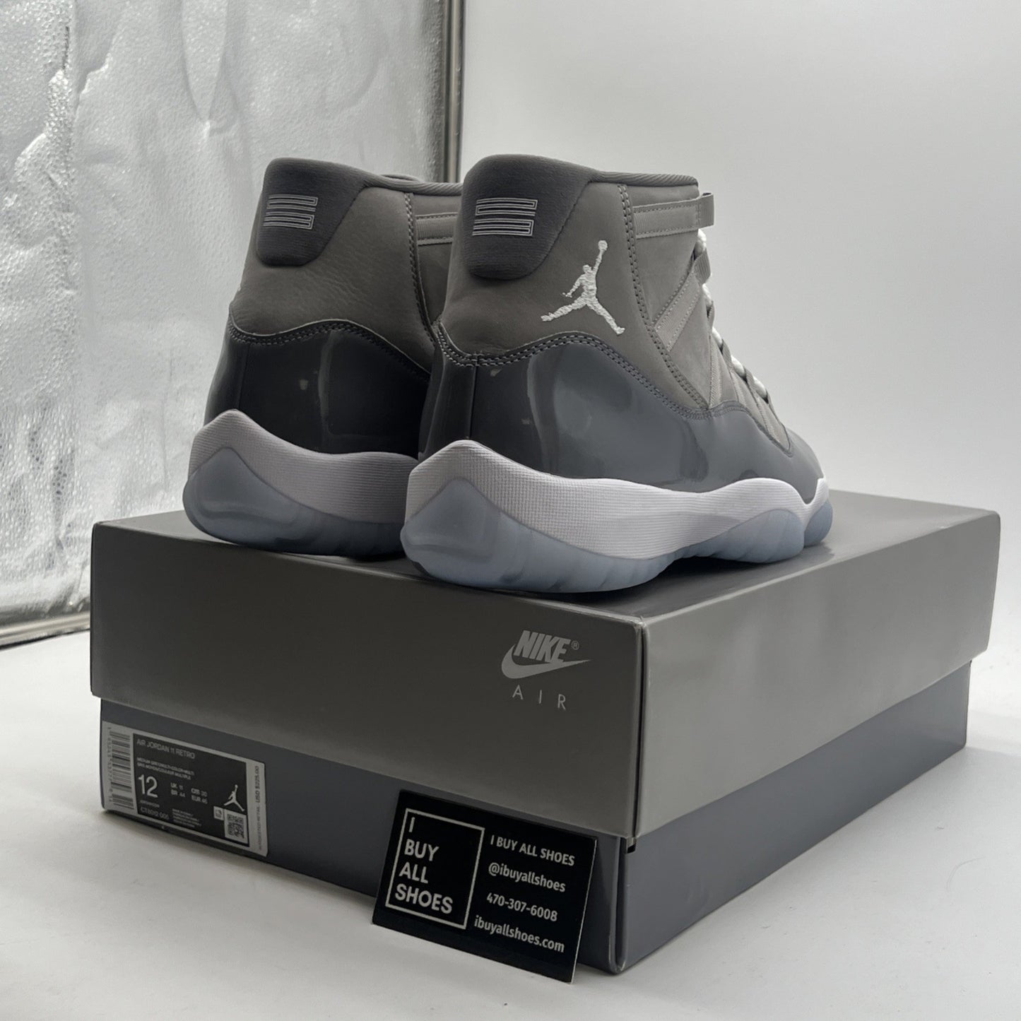 Size 12 - Air Jordan 11 Retro High Cool Grey (CT8012-005)