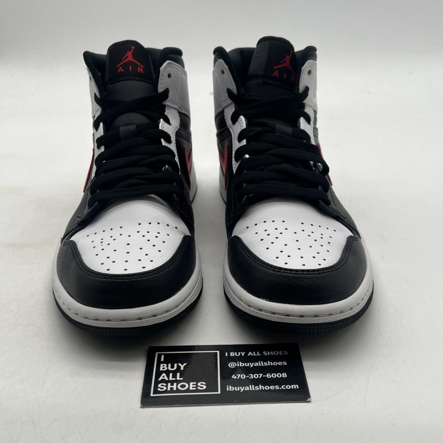Size 8 - Air Jordan 1 Mid Chile Red (554724-075)