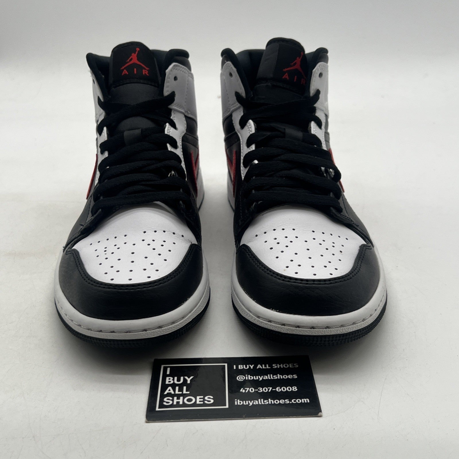 Size 8 - Air Jordan 1 Mid Chile Red (554724-075)