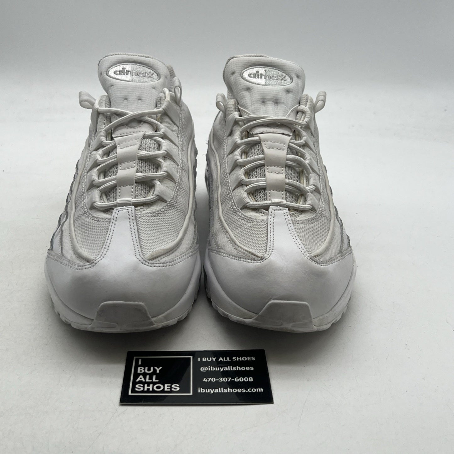 Size 12 - Nike Air Max 95 Triple White (CT1268-100)