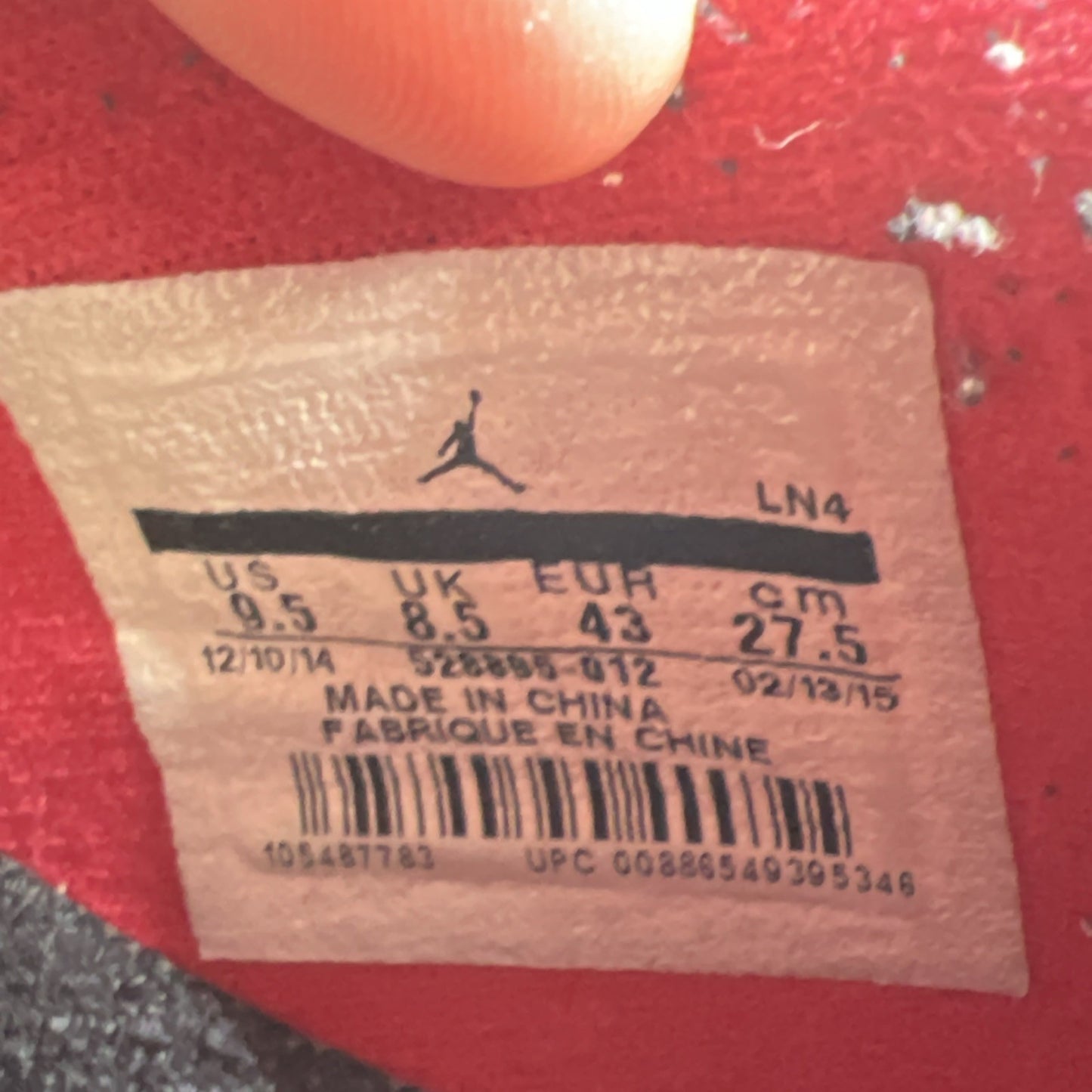 Size 9.5 - Air Jordan 11 Retro 2015 Low Bred (528895-012)