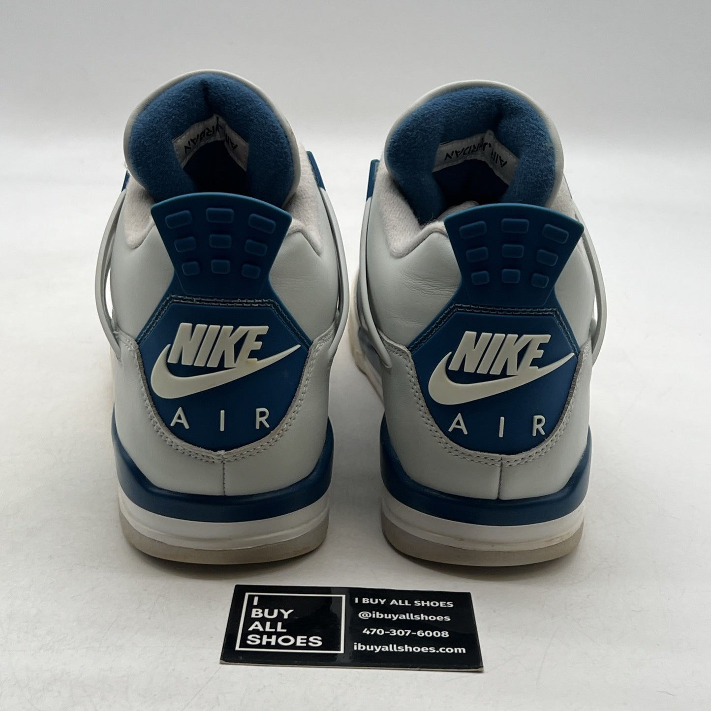 Size 10.5 - Air Jordan 4 Retro 2024 Military Blue (FV5029-141)