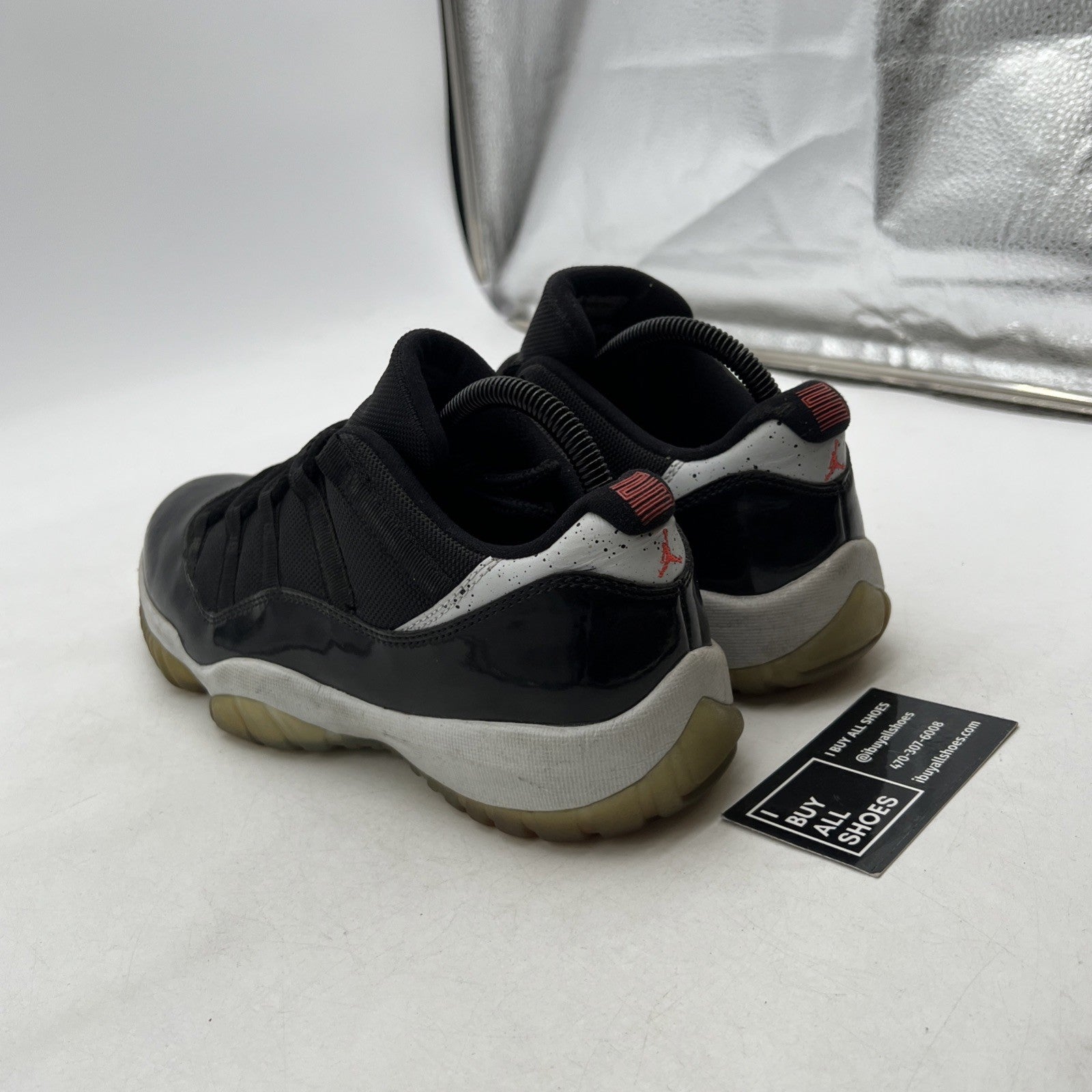 Size 8.5 - Air Jordan 11 Retro Low Infrared 23 (528895-023)