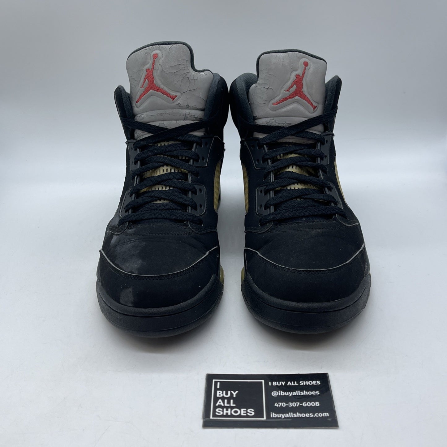 Size 12 - Jordan 5 OG Mid Metallic Silver Black (845035-003)