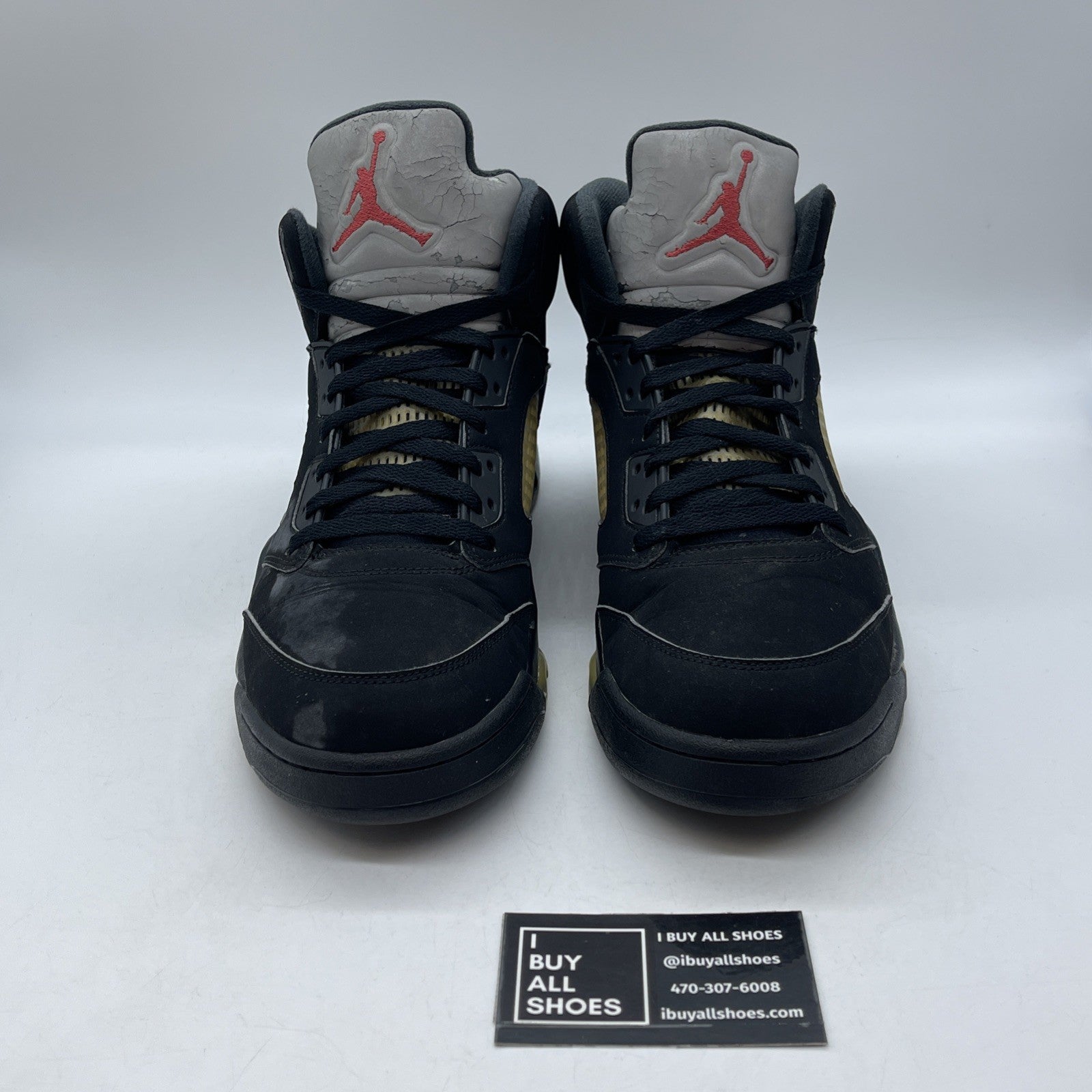 Size 12 - Jordan 5 OG Mid Metallic Silver Black (845035-003)