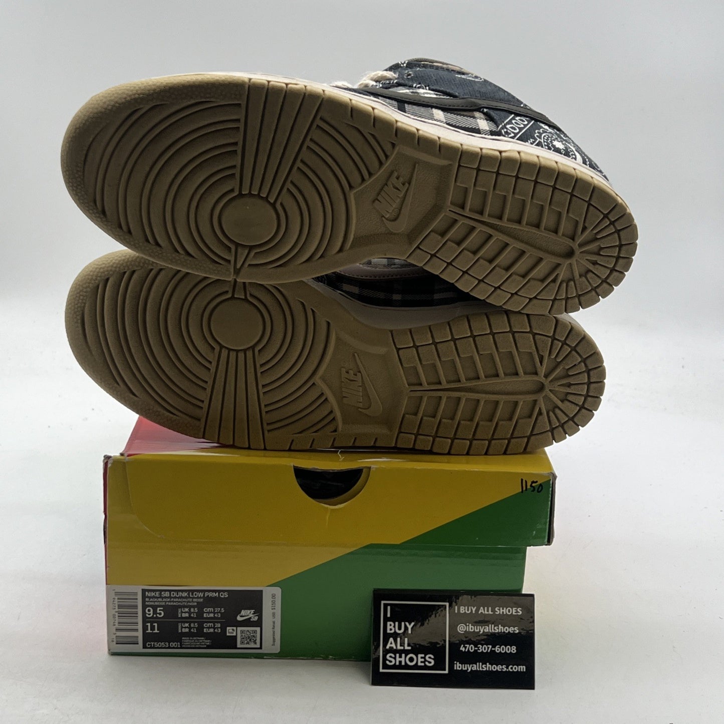 Size 9.5 - Travis Scott x Nike SB Dunk PRM QS Low Cactus Jack (CT5053-001)