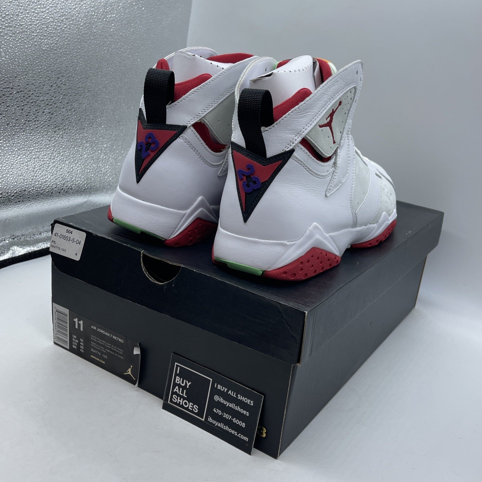 Size 11 - Air Jordan 7 Retro 2015 Hare (304775-125)
