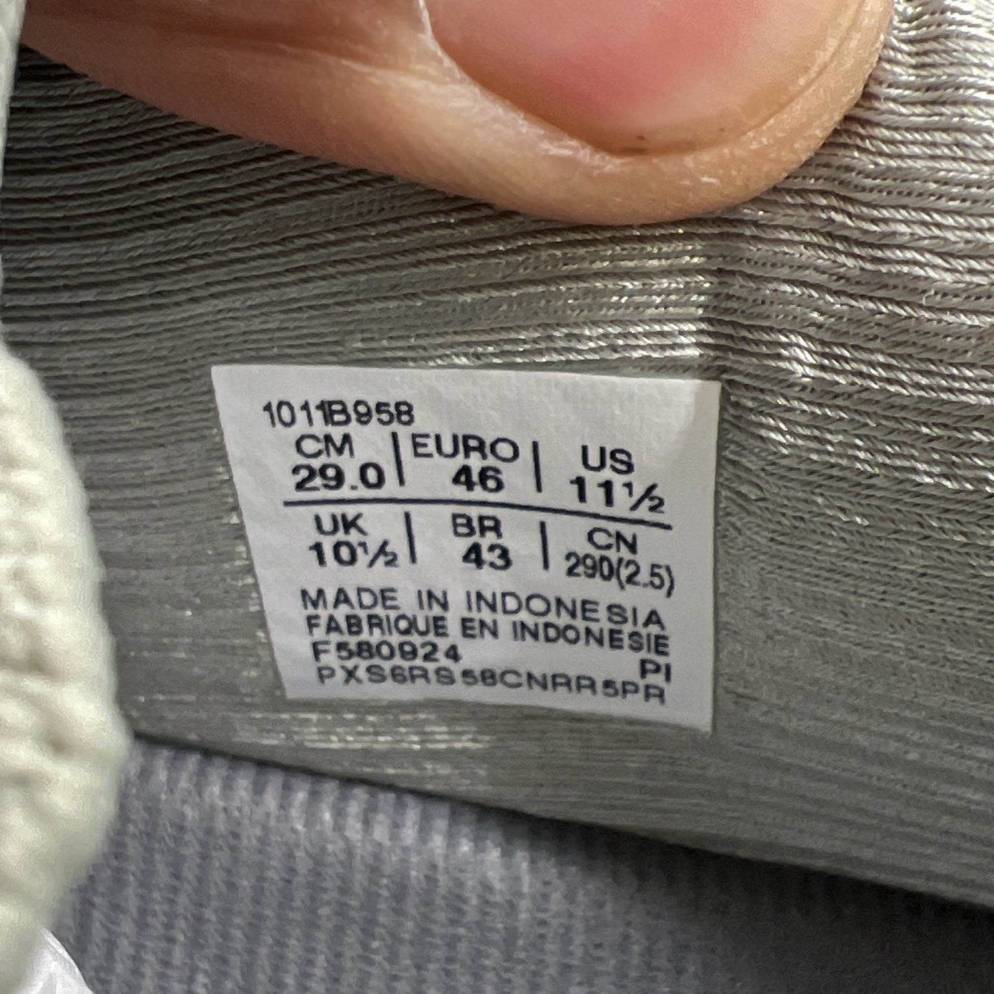 Size 11.5 - Asics Gel Nimbus 27 Seal Grey (1011B958-020)