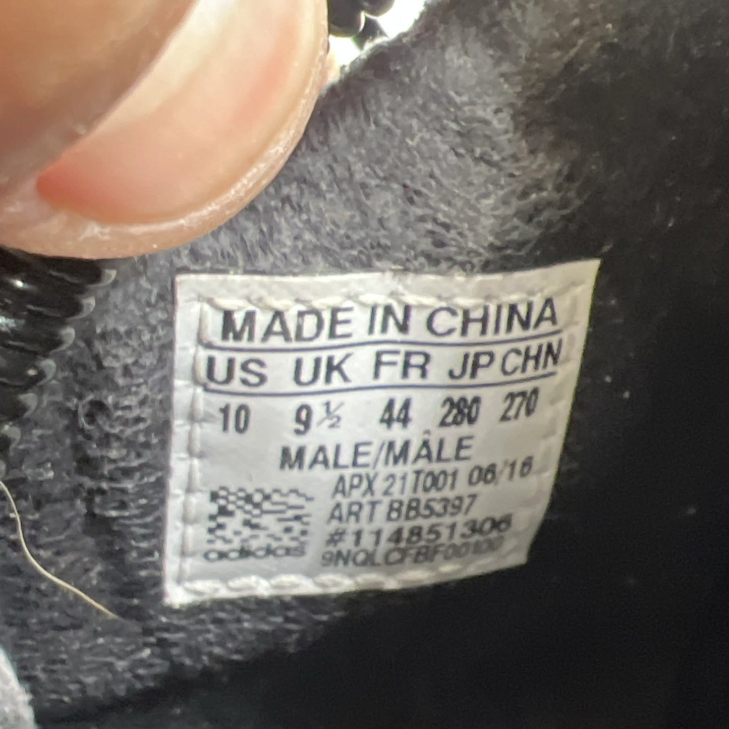 Size 10 - Adidas Y-3 Pureboost ZG Black White (BB5397)