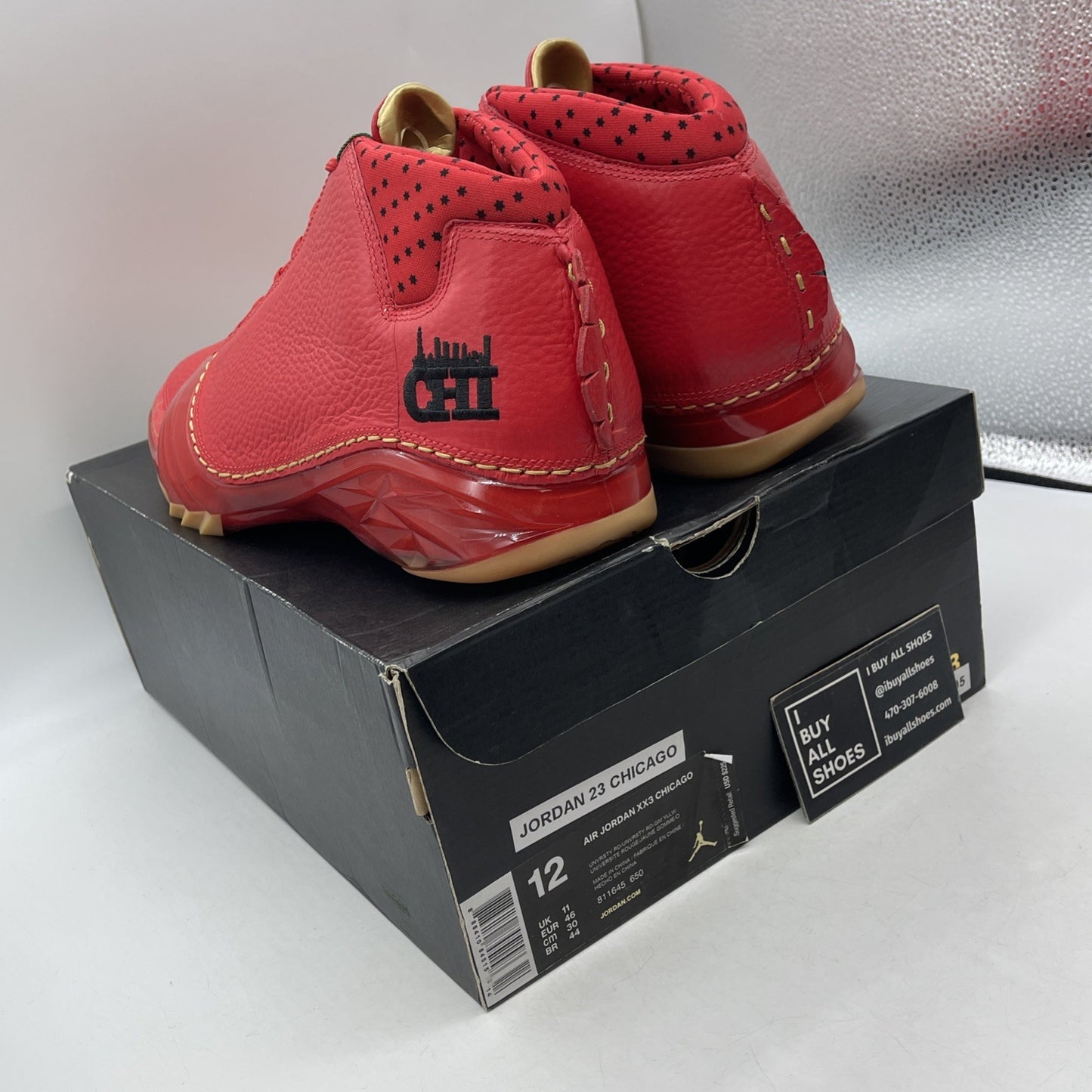 Size 12 - Air Jordan 23 Retro Chicago (811645-650)