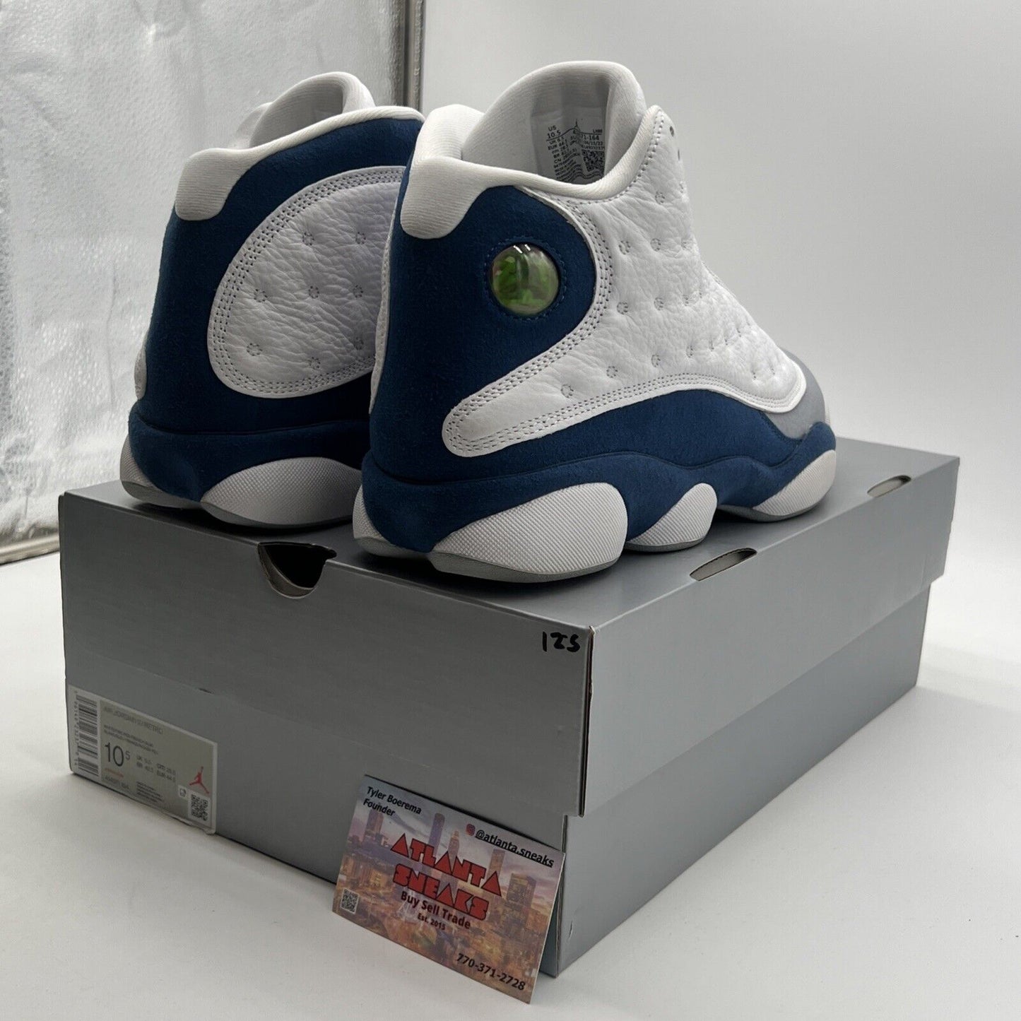 Size 10.5 - Air Jordan 13 Retro Mid French Blue (414571-164)