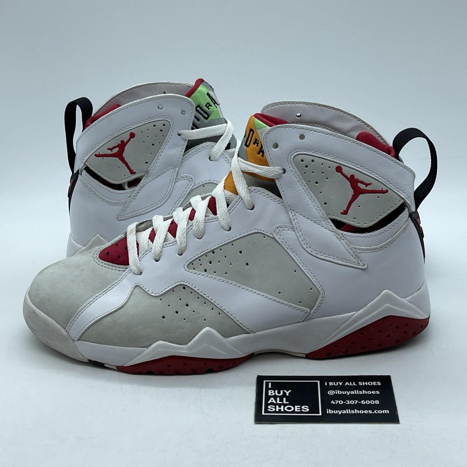 Size 9 - Air Jordan 7 Retro Countdown Pack  Grey White Suede (304775-102)