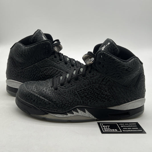 Size 10.5 - Air Jordan 5 Retro 3Lab5 Elephant Print (599581-003)