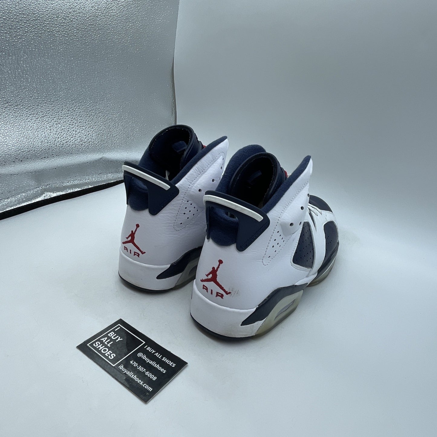 Size 12 - Air Jordan 6 Retro 2012 Olympic (384664-130)
