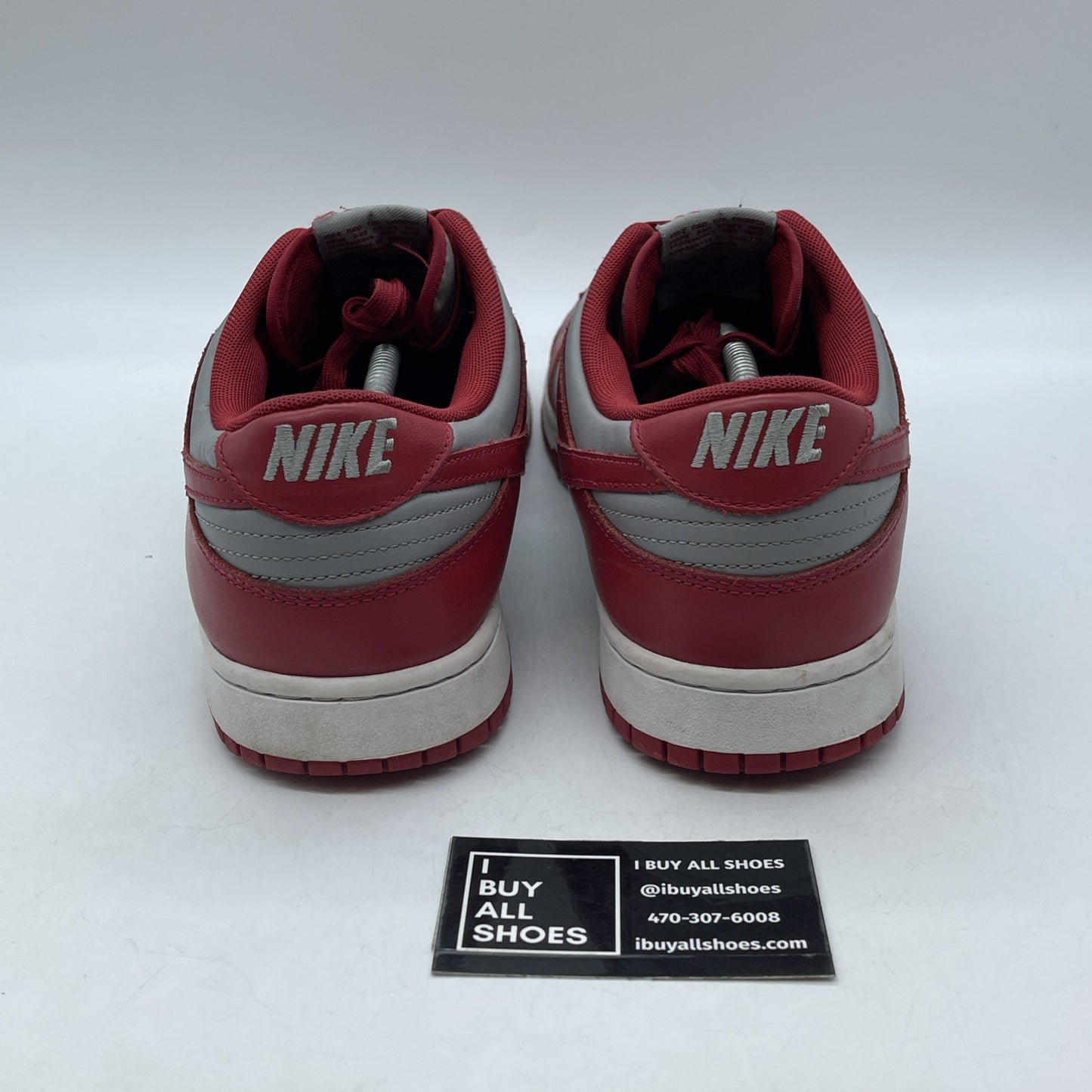 Size 14 - Nike Dunk Low SP UNLV Red Grey Leather (DD1391-002)