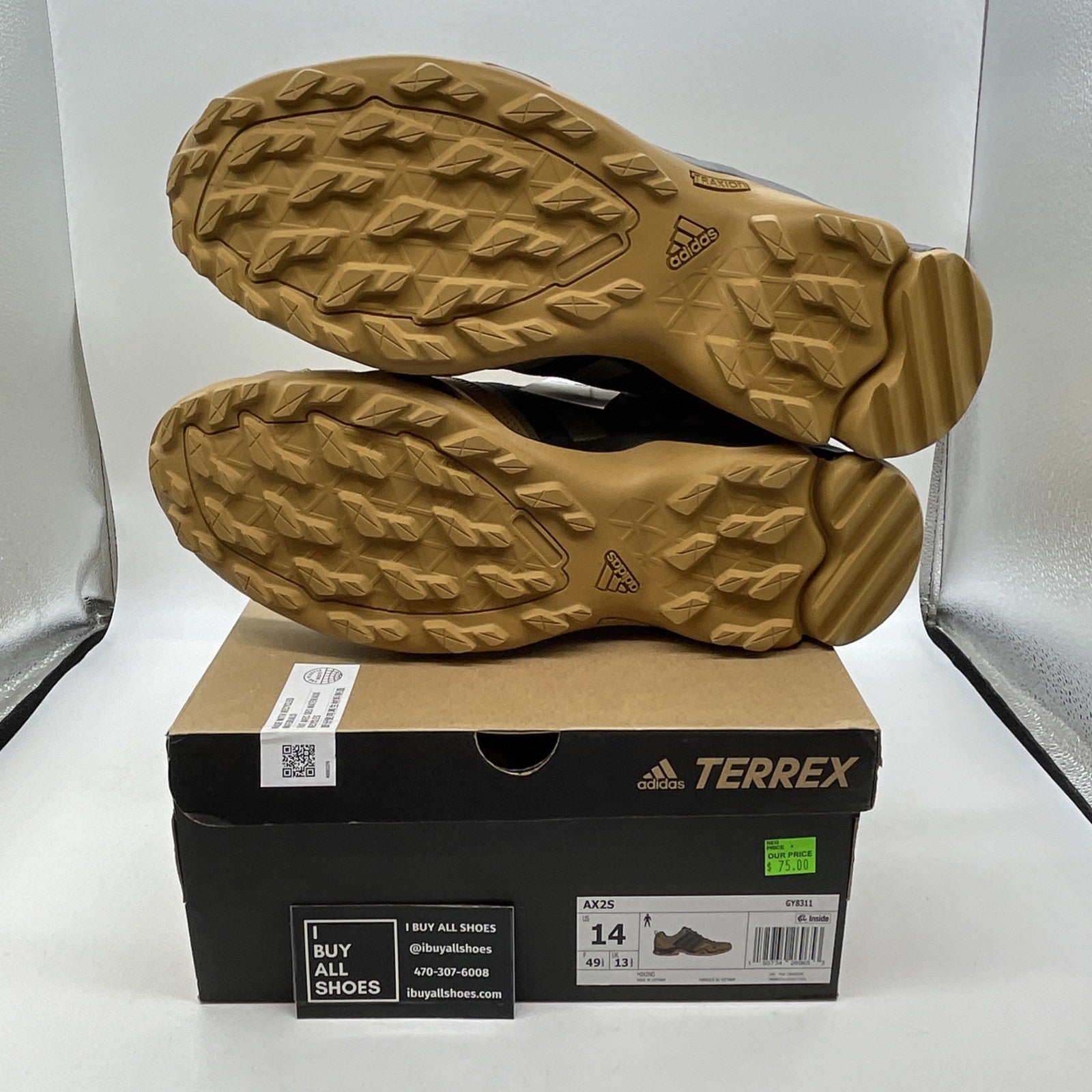 Size 14 - adidas AX2 S Green (GY8311)