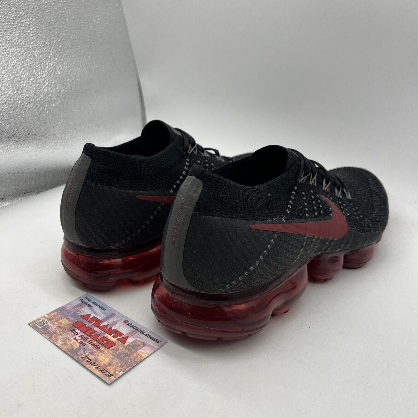 Size 11 - Nike Air VaporMax Bred Black Red (849558-013)