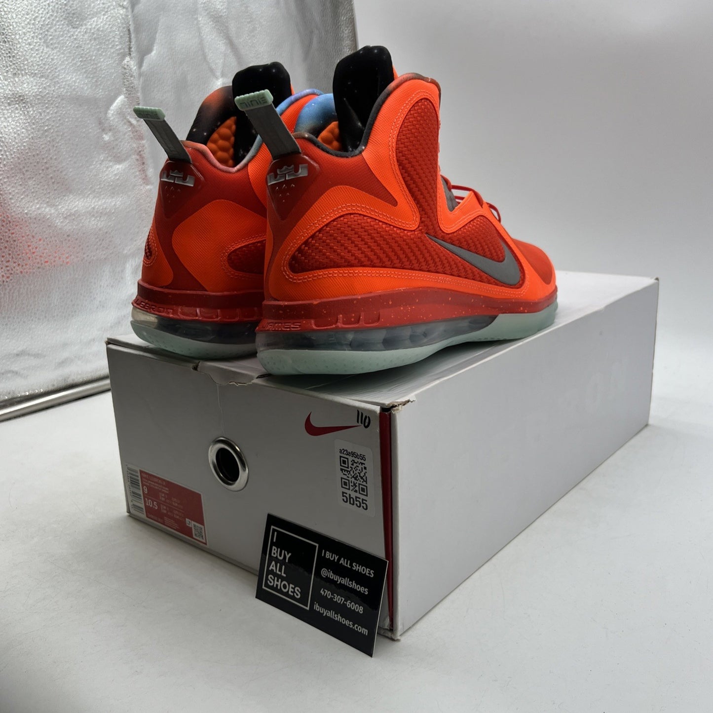 Size 9 - Nike LeBron 9 2022 Big Bang (DH8006-800)