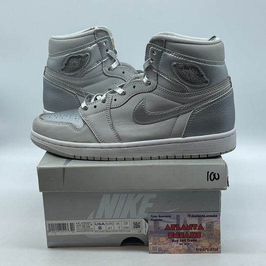 Size 8 - Air Jordan 1 Retro OG CO.JP High Tokyo Silver White (DC1788-029)