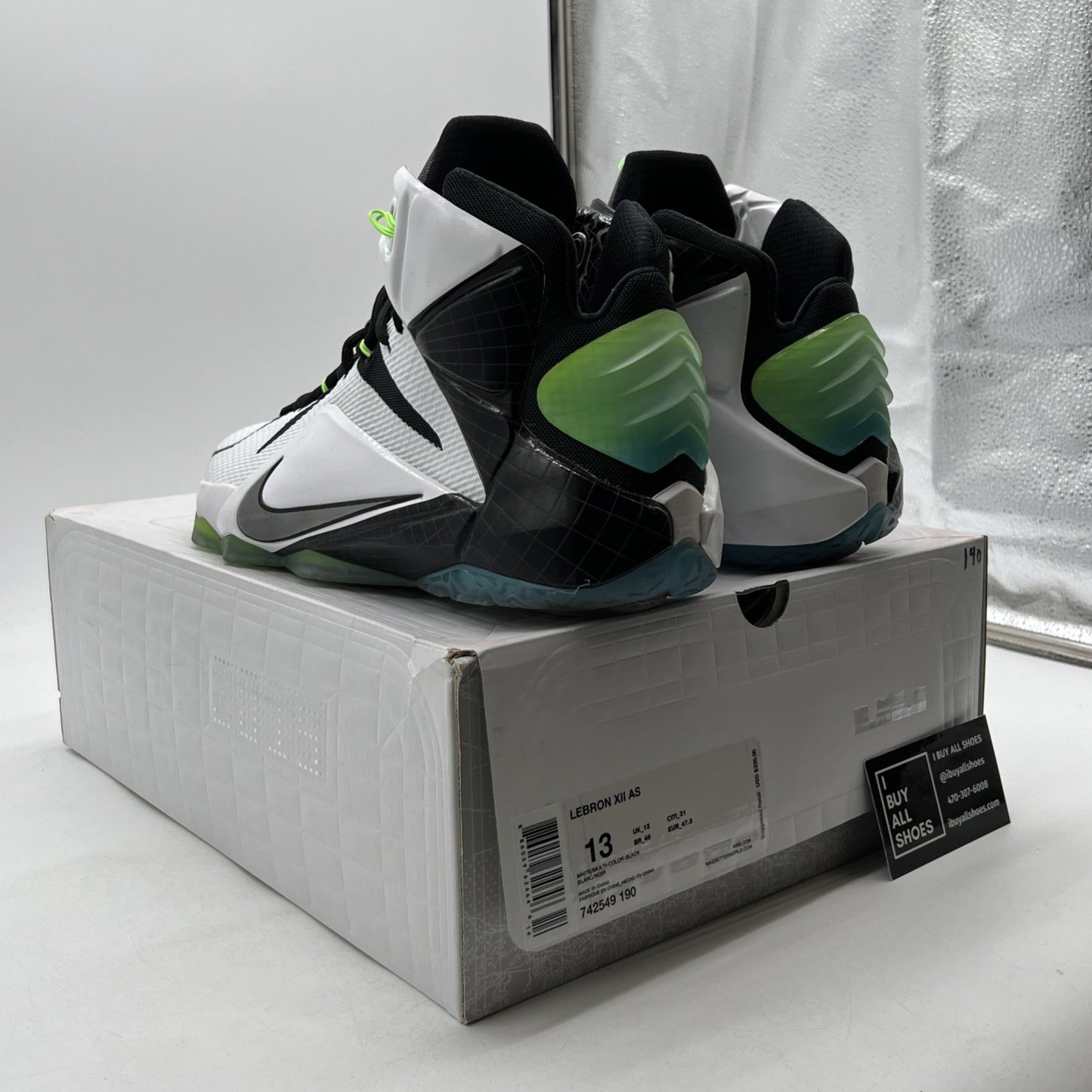 Size 13 - Nike LeBron 12 All Star (742549-190)