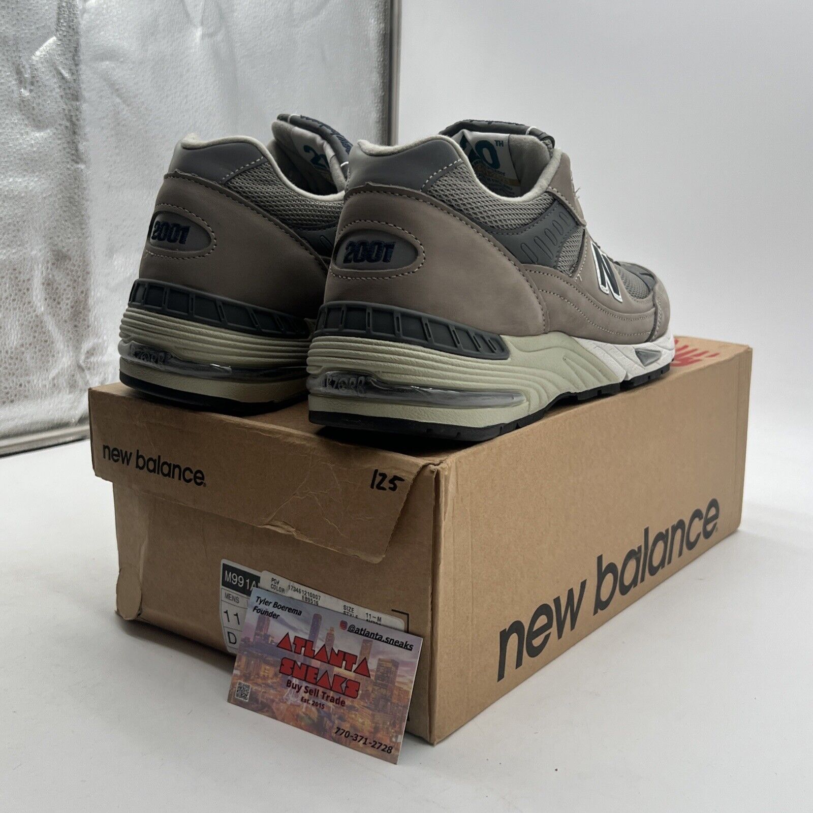 Size 11 - New Balance 991 Made in England 20th Anniversary