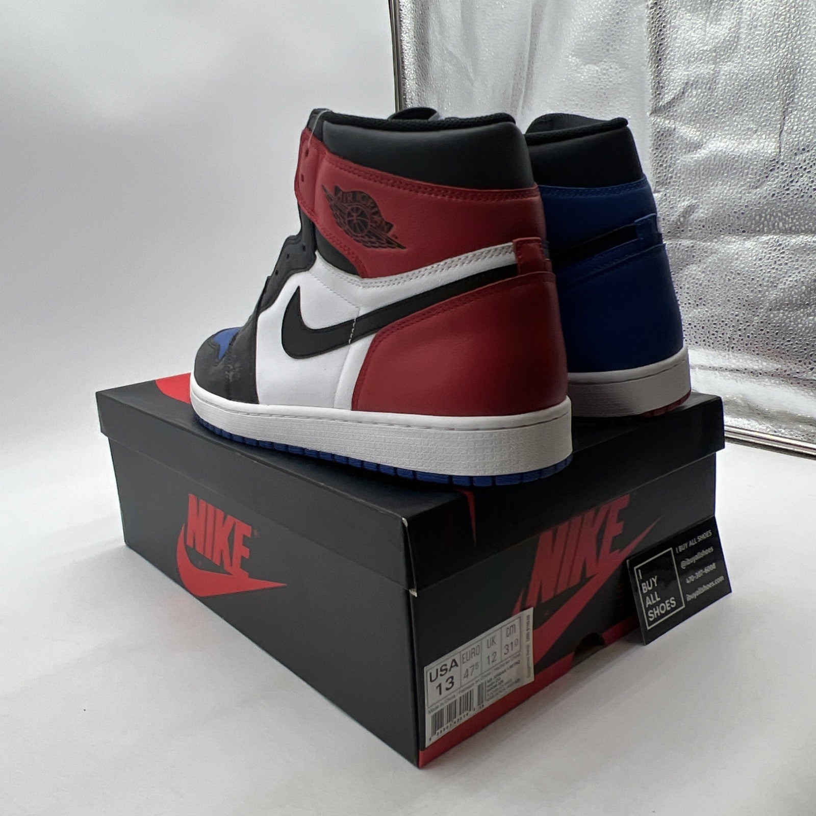 Size 13 - Air Jordan 1 Retro High OG Top 3 2016 (555088-026)