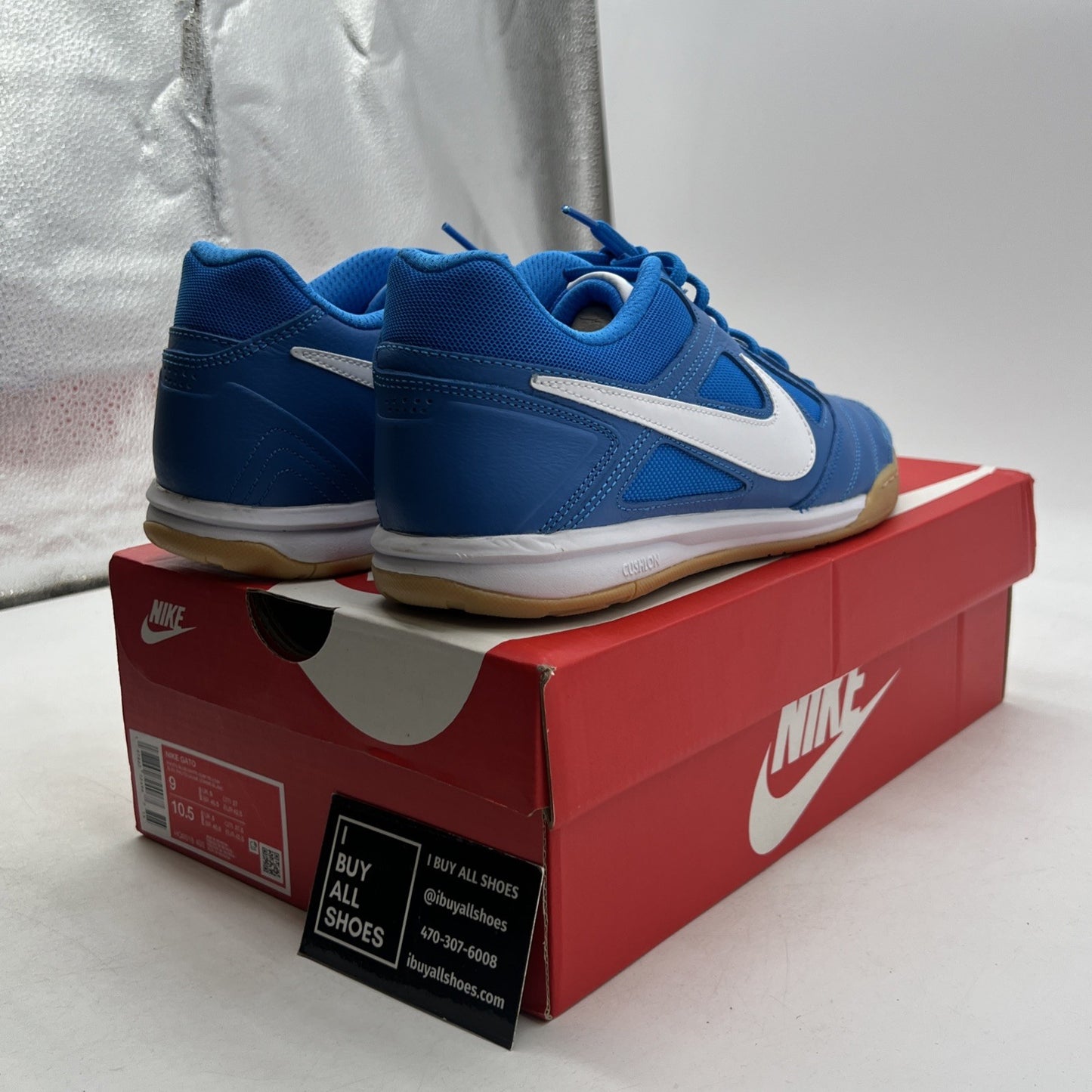 Size 9 - Nike Gato Photo Blue Gum (HQ6019-400)