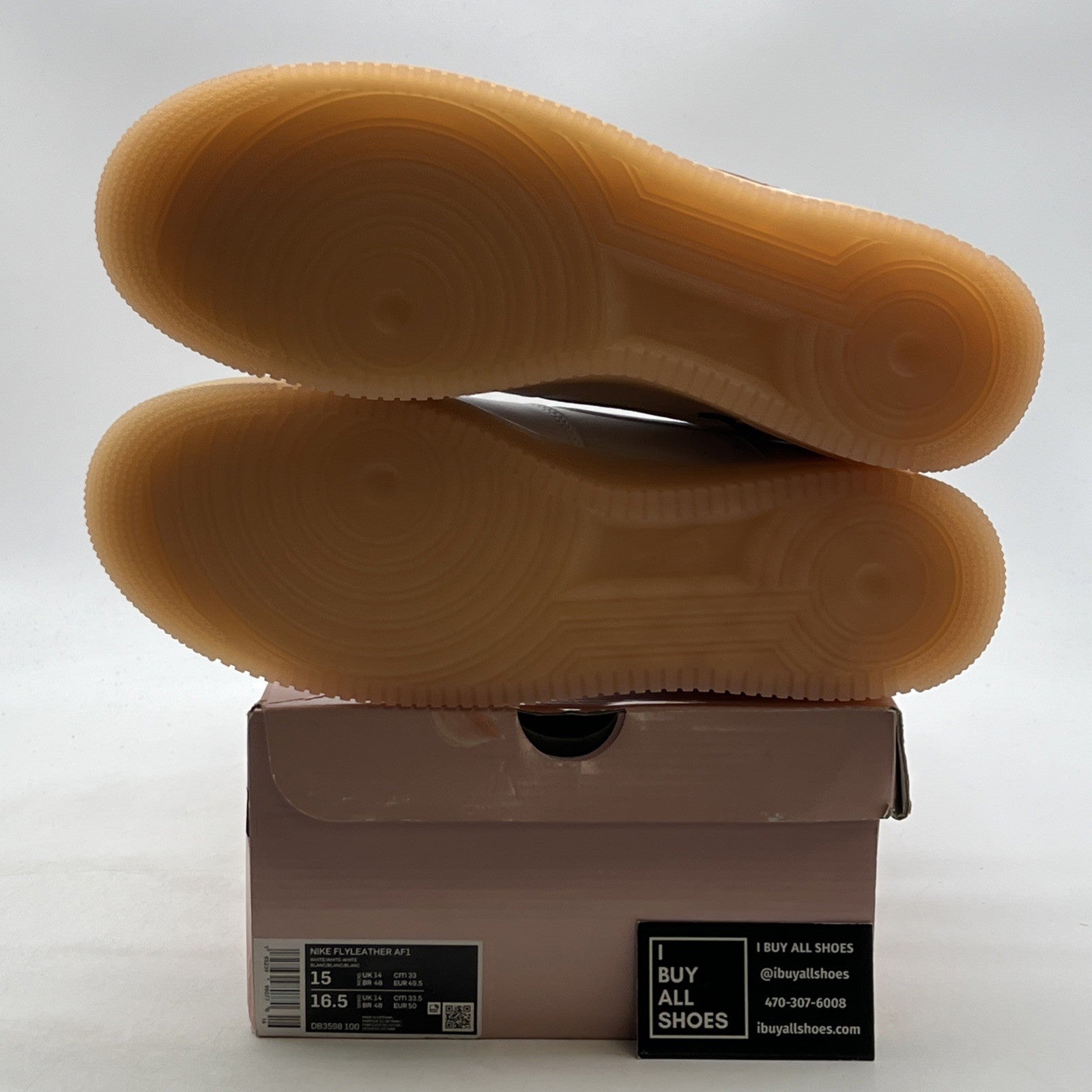 Size 15 - Nike Mayumi Yamase x Air Force 1 Flyleather Earth Day (DB3598-100)