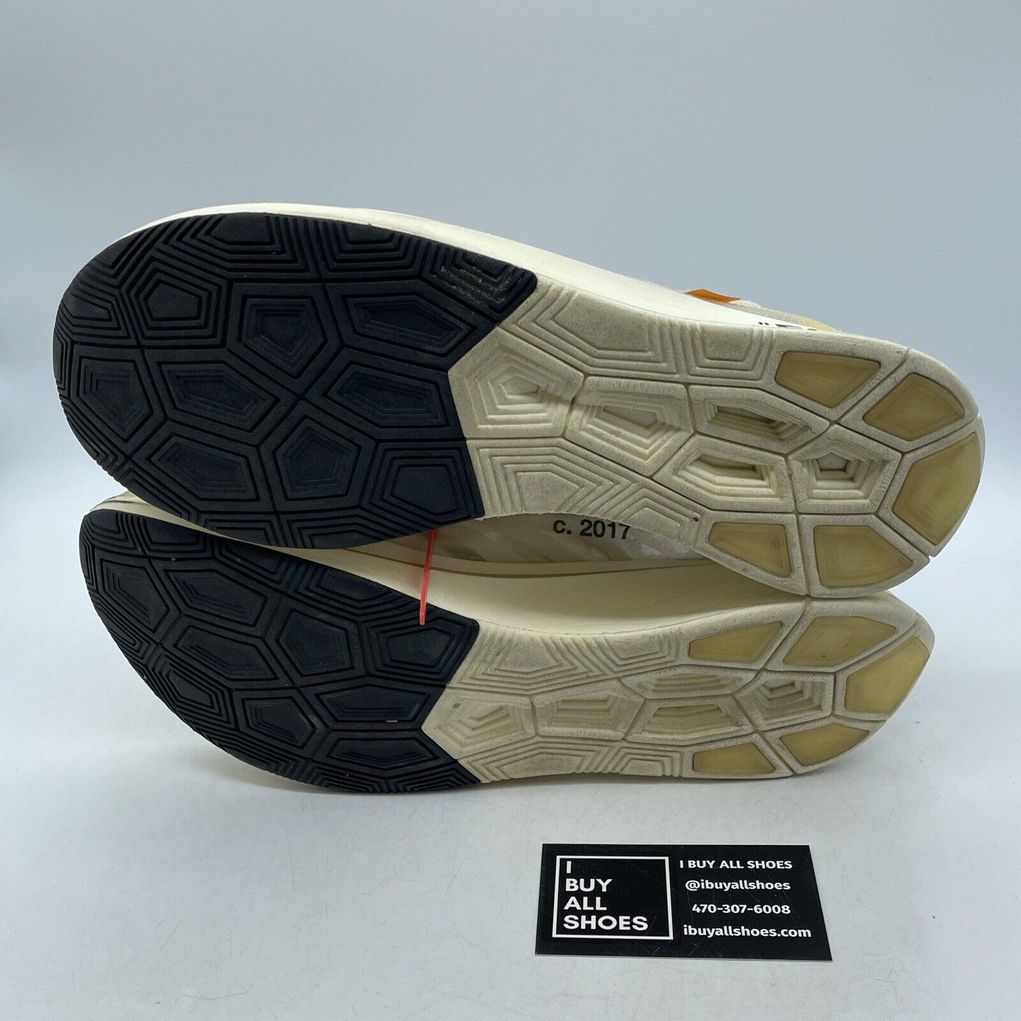 Size 10.5 - Nike Off-White x Zoom Fly SP The Ten Tan Brown Suede (AJ4588-100)