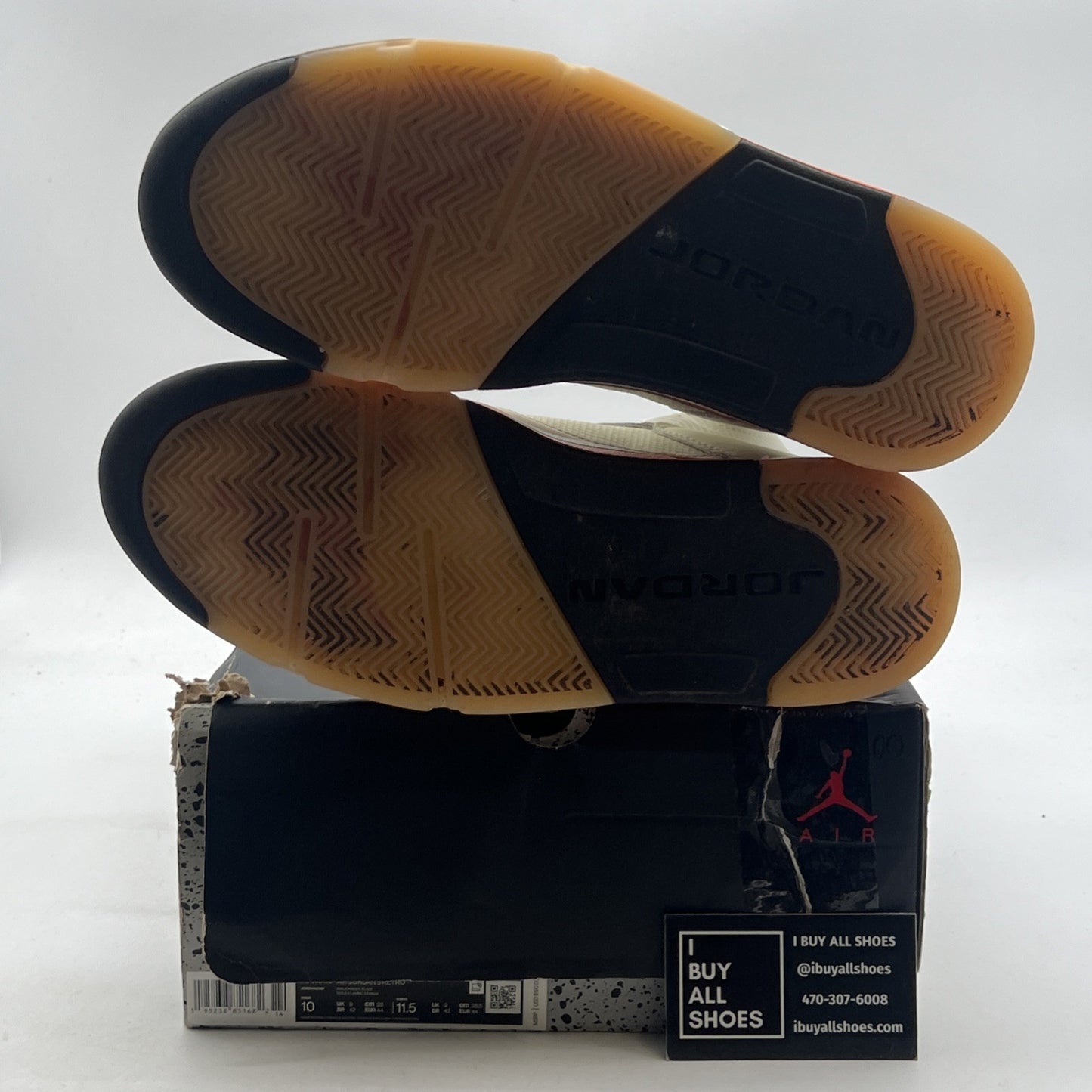 Size 10 - Air Jordan 5 Shattered Backboard (DC1060-100)