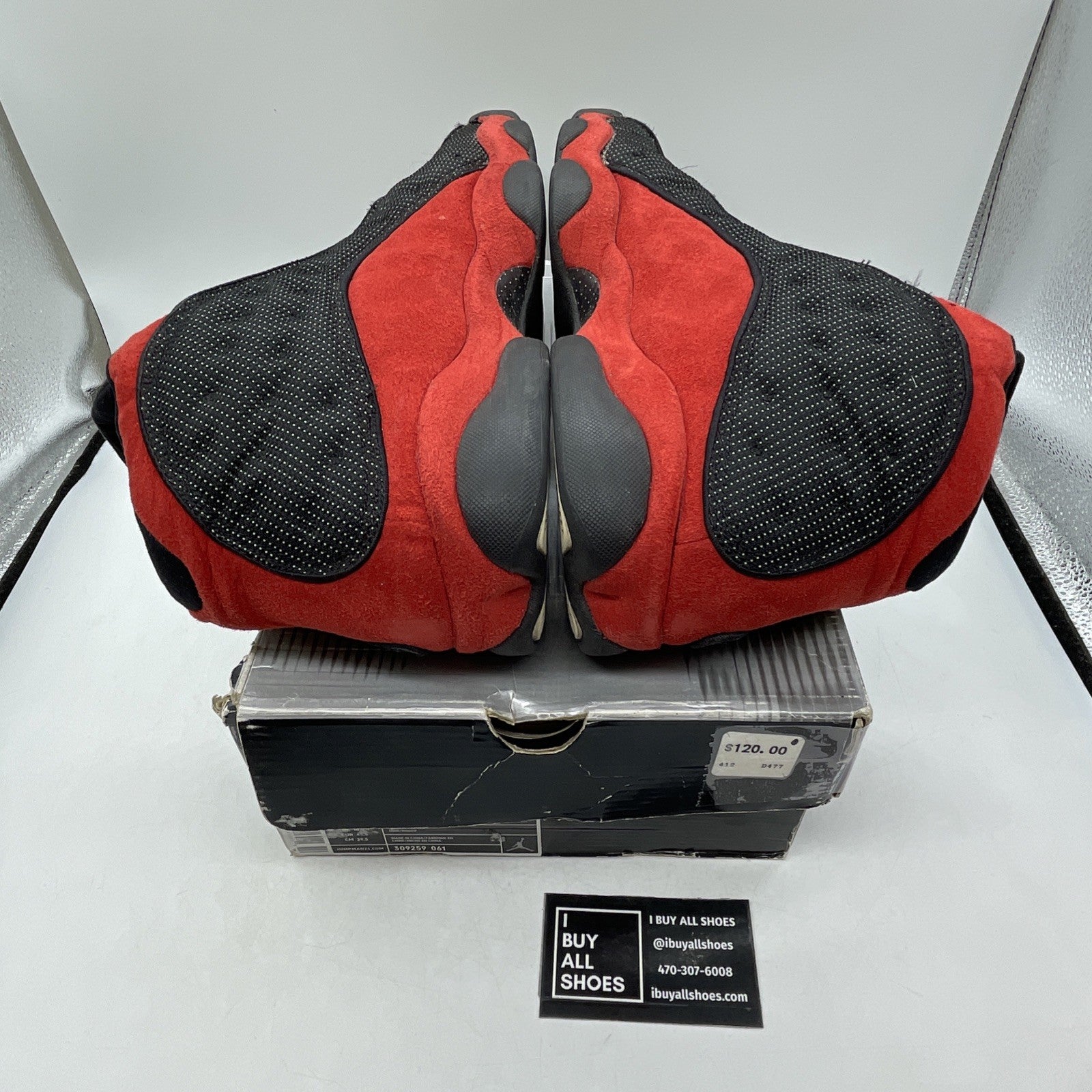 Size 11.5 - Air Jordan 13 Retro 2004 Bred (309259-061)