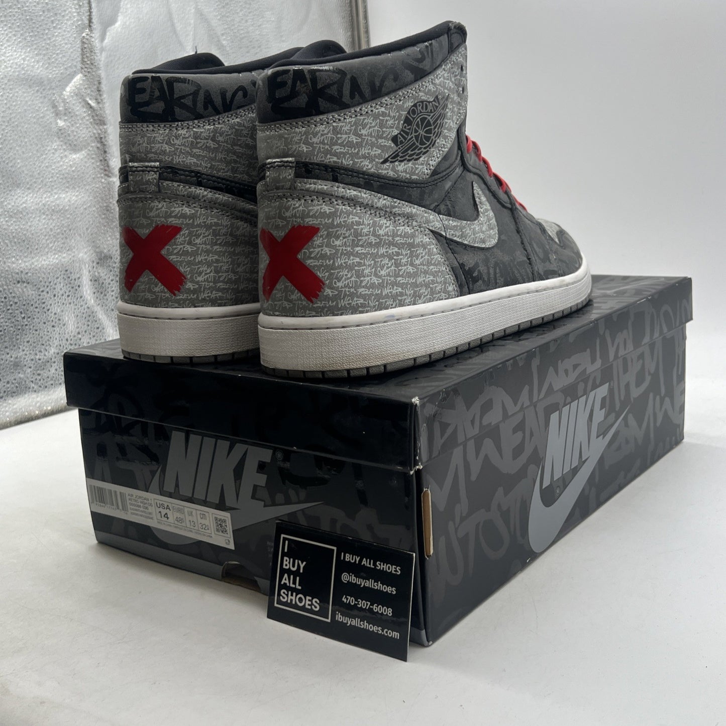Size 14 - Air Jordan 1 OG High Rebellionaire (555088-036)