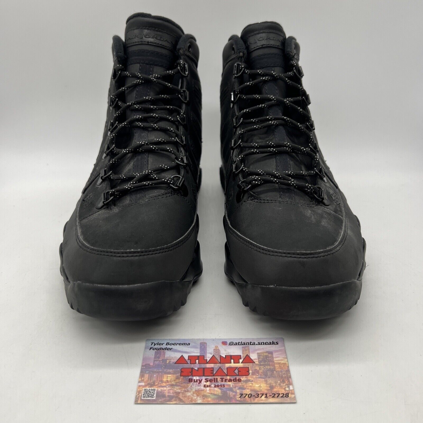 Size 11.5 - Jordan 9 Retro Boot NRG Black Concord 2018 (AR4491-001)