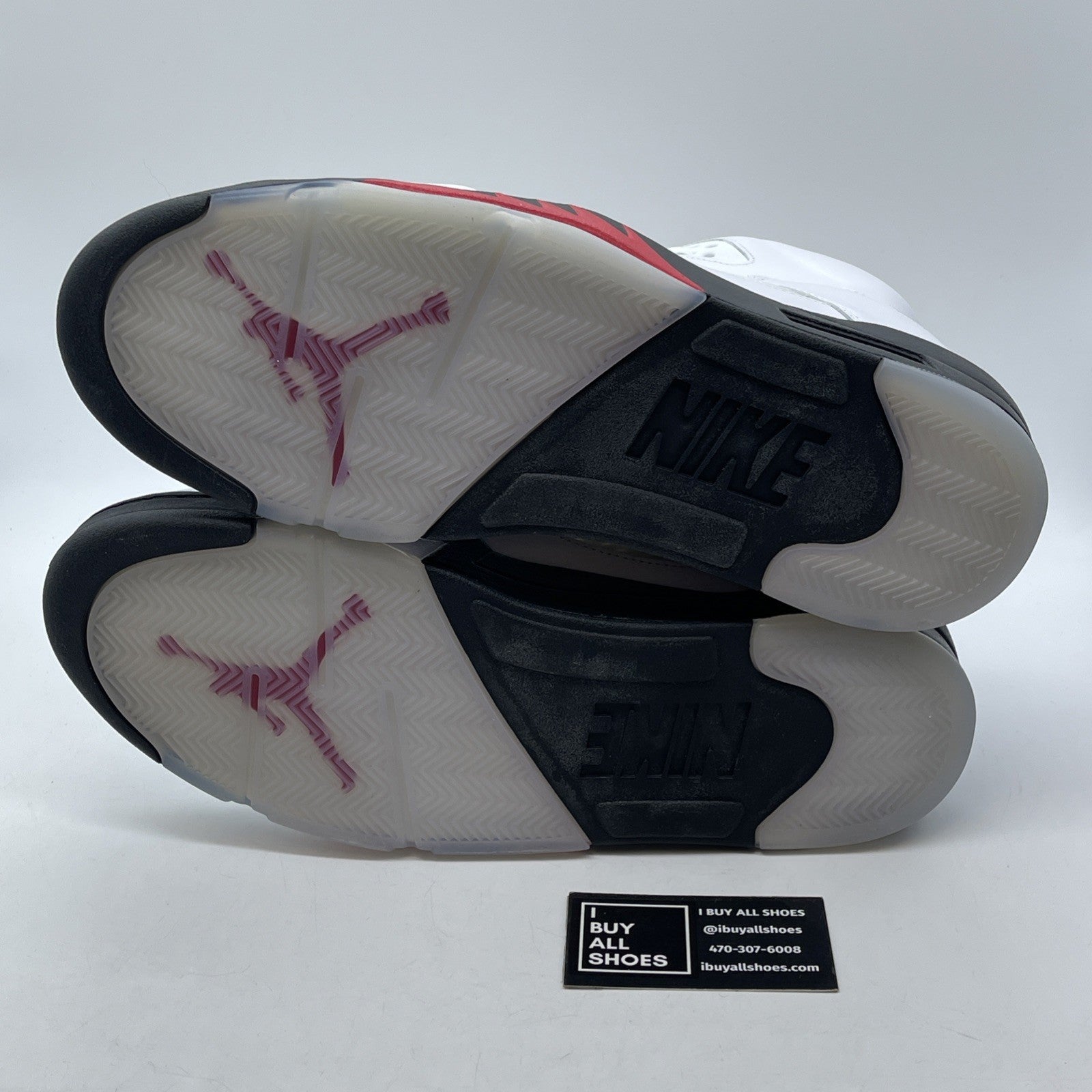 Size 14 - Jordan 5 Retro Mid Fire Red White Black Leather (DA1911-102)