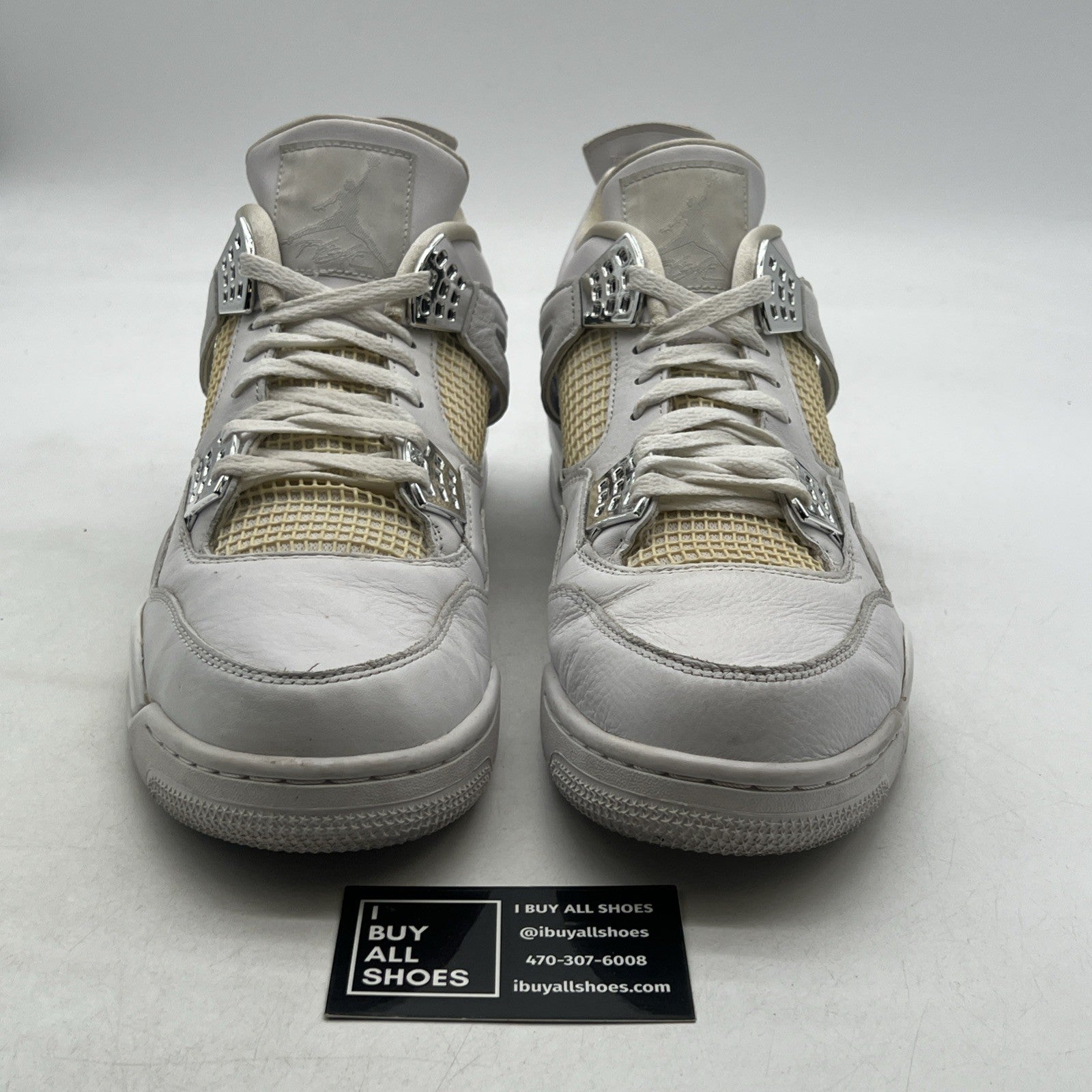 Size 13 - Air Jordan 4 Retro Mid Pure Money (308497-100)