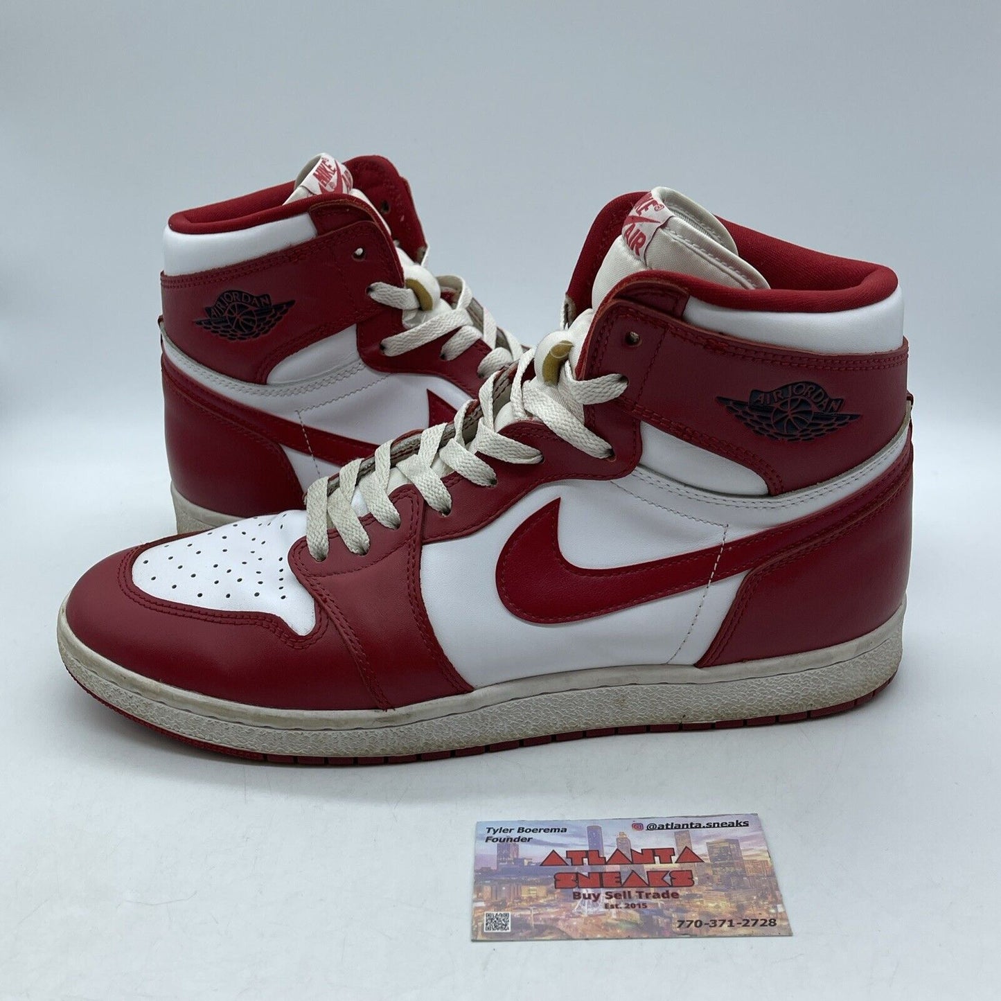 Size 12 - Air Jordan 1 Retro '85 OG High New Beginnings Red White (CQ4921-601)