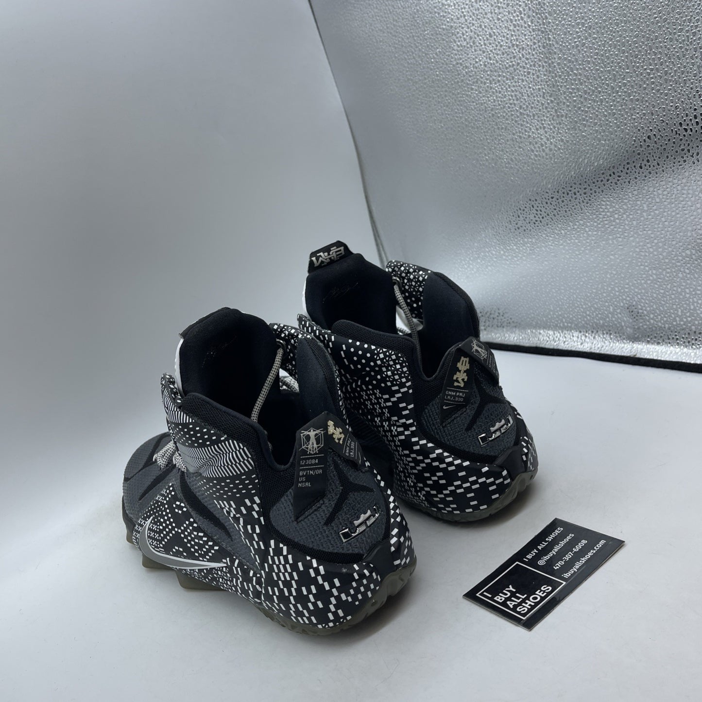 Size 14 - Nike LeBron 12 BHM (718825-001)