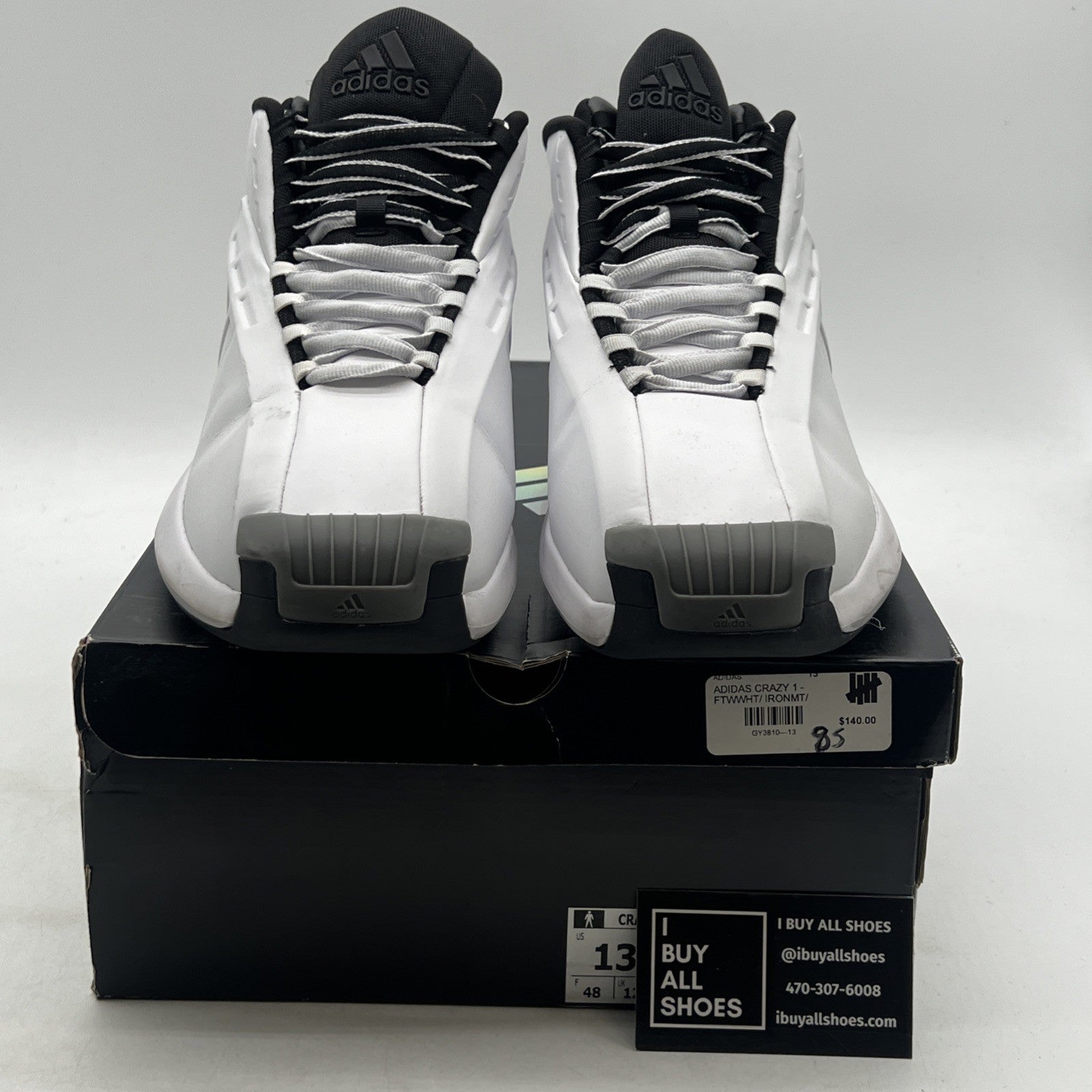 Size 13 - adidas Crazy 1 Kobe 2022 Stormtrooper (GY3810)